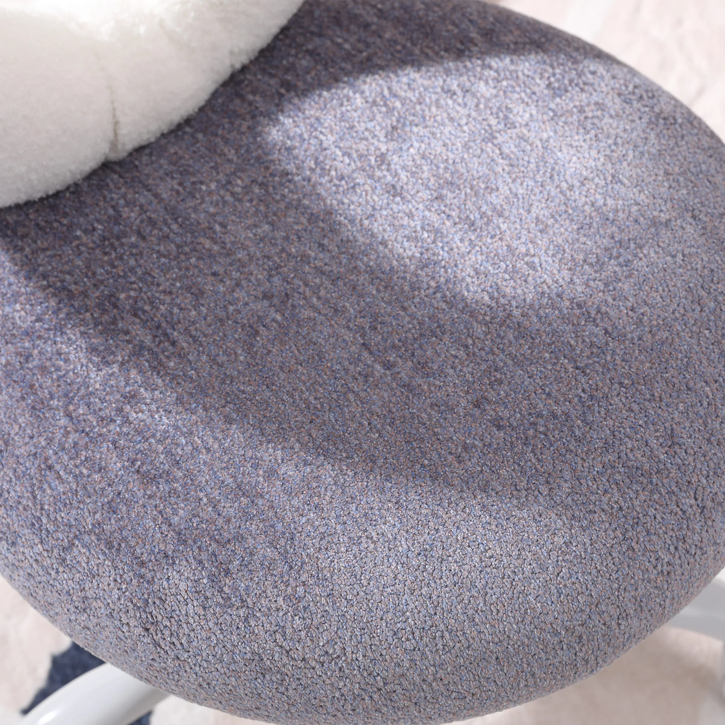 Adjustable Rolling Kids Desk Chair with Heart-Shape Back - 7002KC - Image 11
