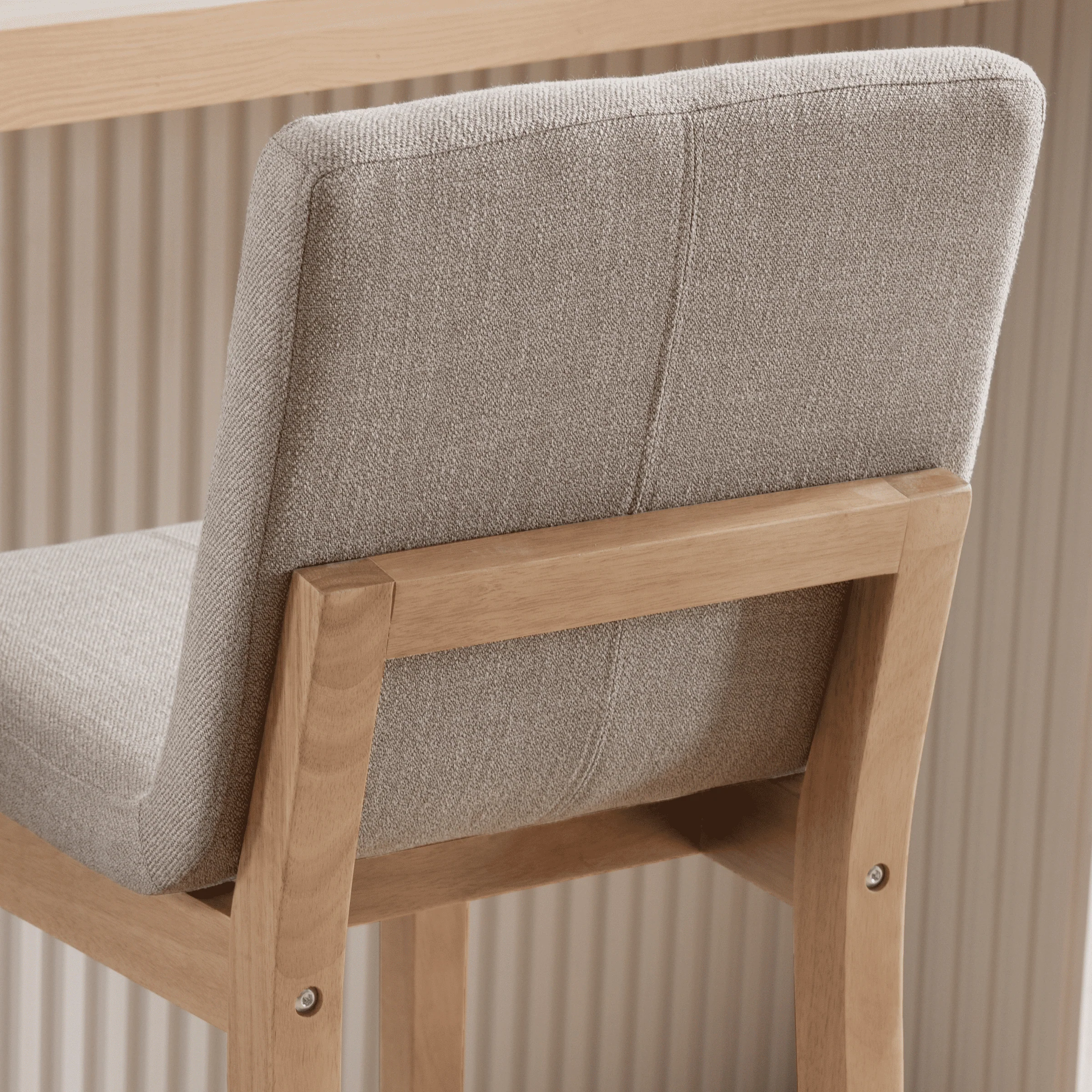 26"H & 30"H Modern Wood Stools Set of 2 - 5730 - Image 19