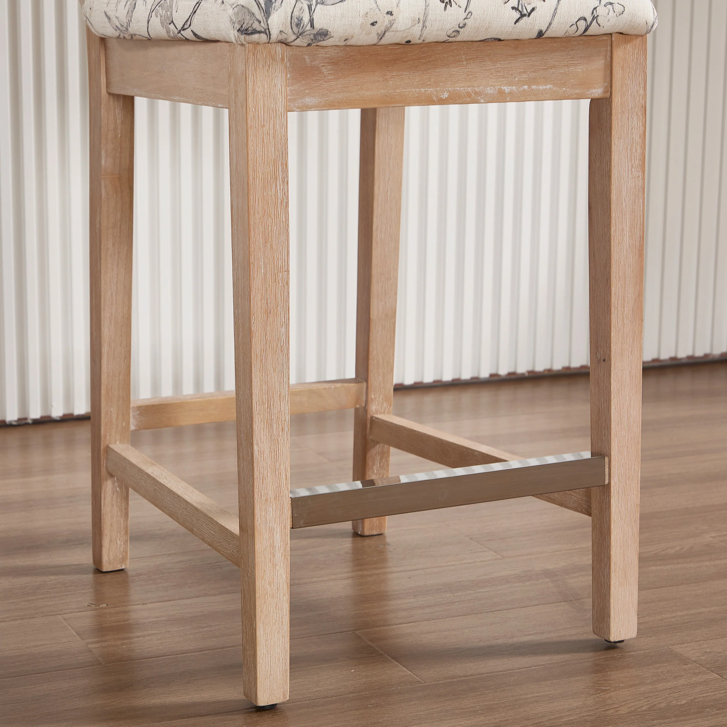 26"H & 30"H Modern Wood Stools Set of 2 - 5730 - Image 67