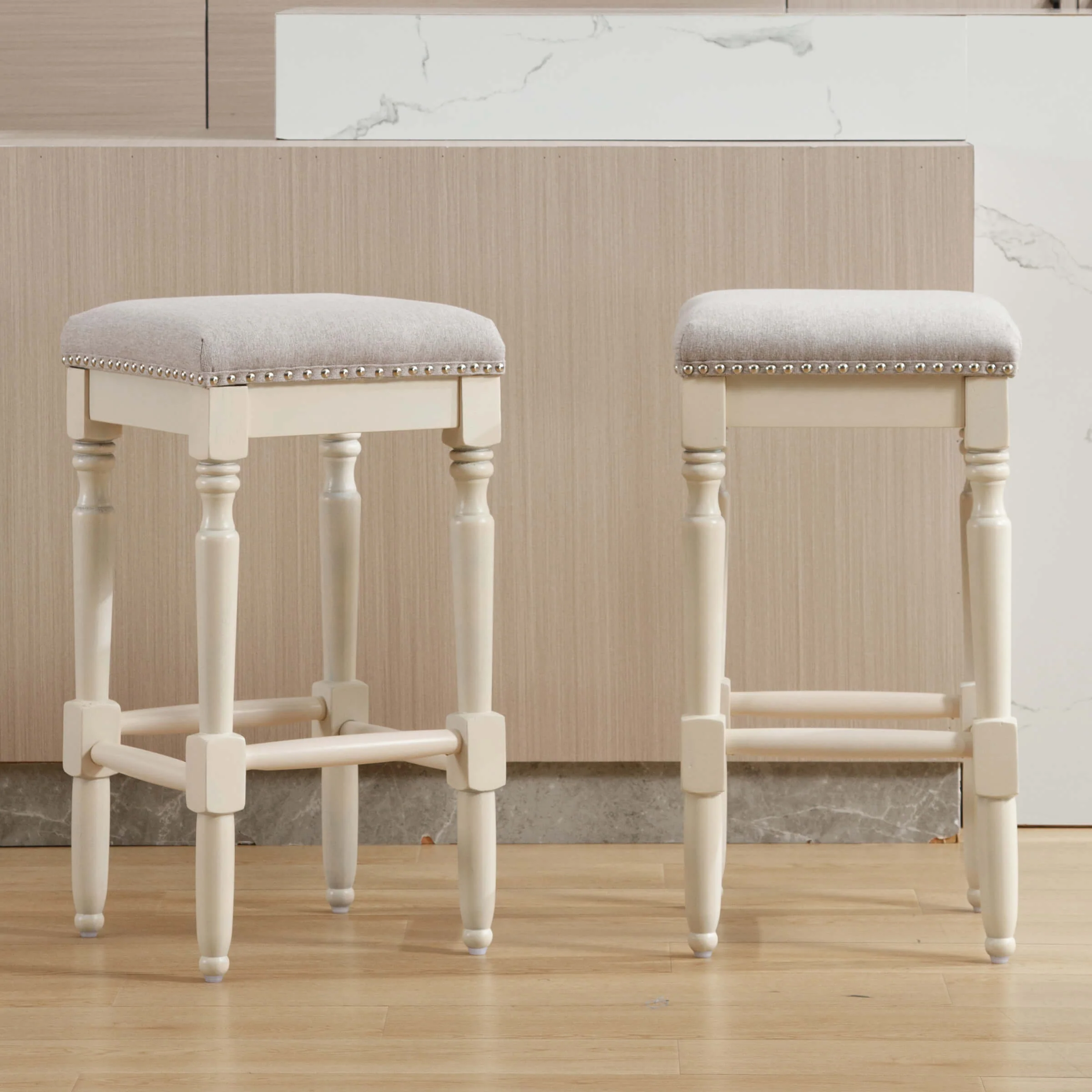 26"H Saddle Backless Counter Stools Set of 2 - XX30CS - Image 18