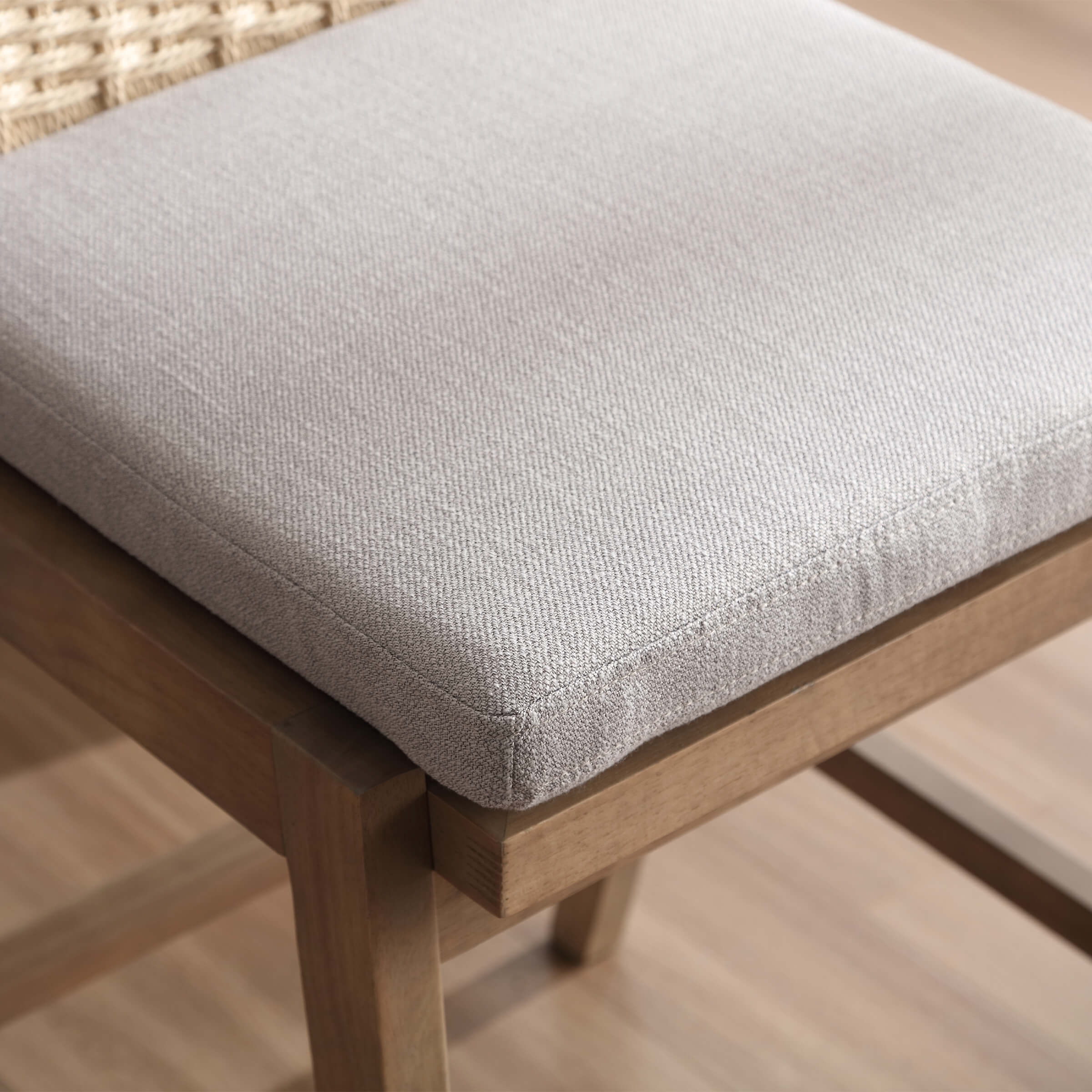 27.25"H Woven Linen Counter Stools Set of 2 - 5743CS - Image 13