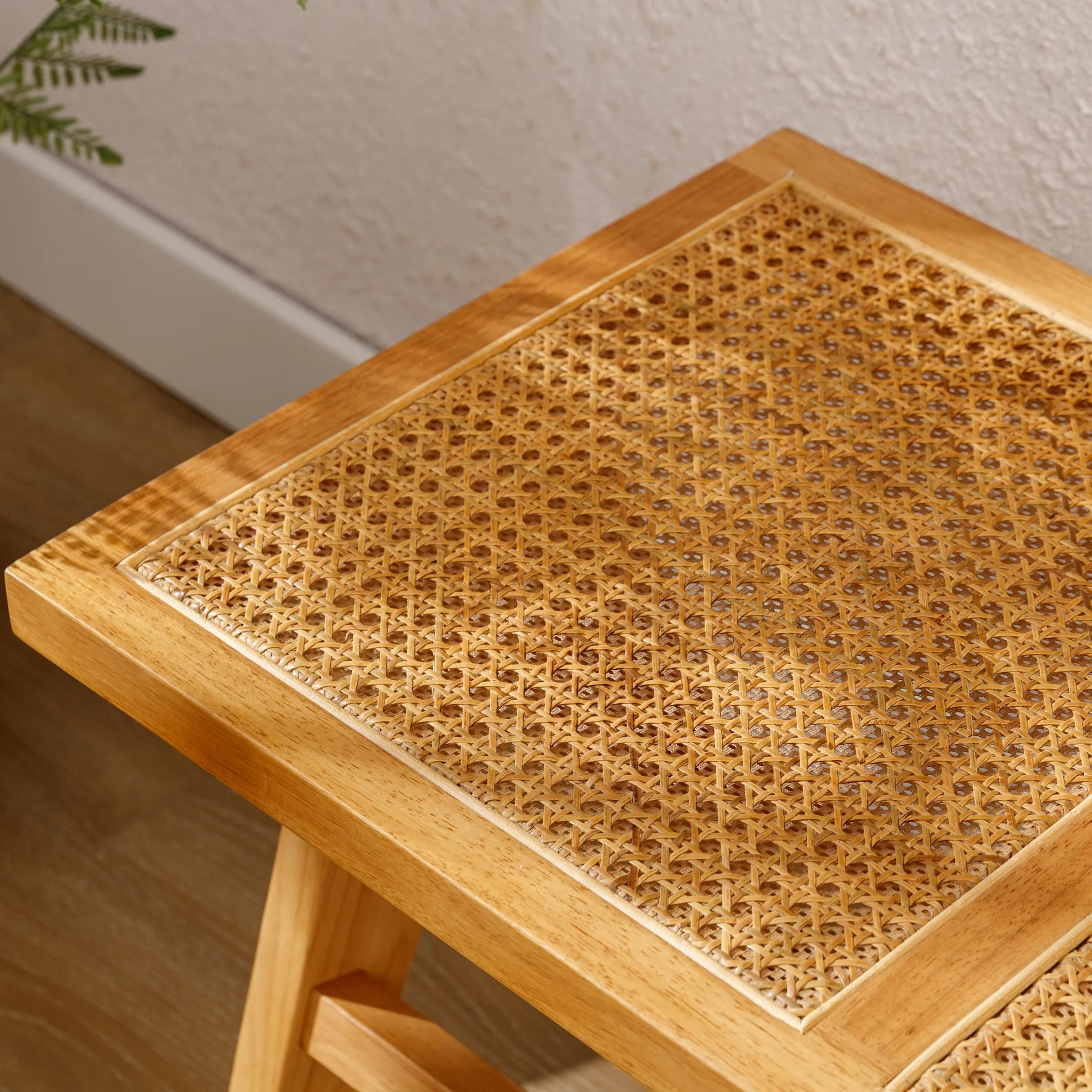 42"L Wicker & Rattan Solid Color Accent Bench - 2545BH - Image 5