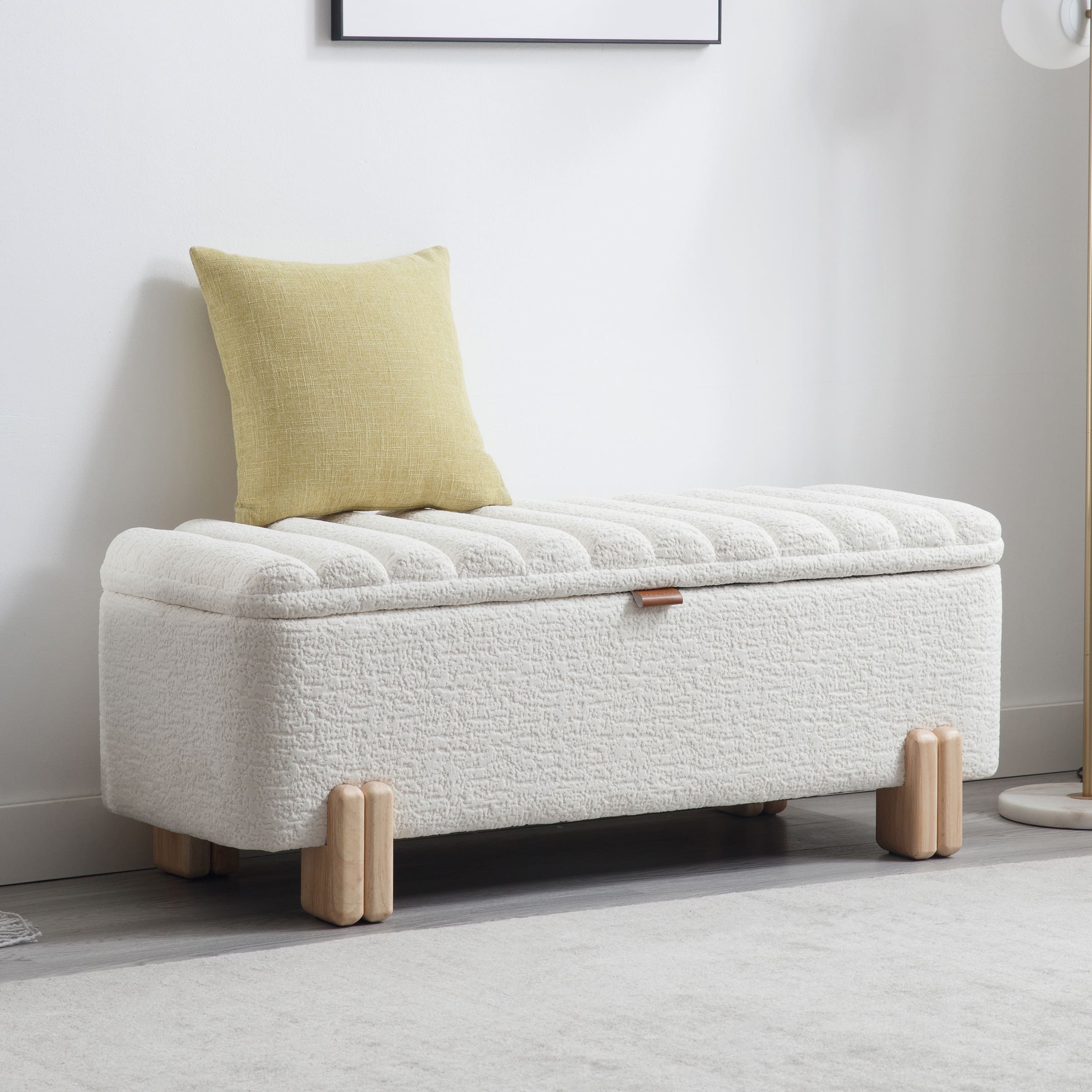 45" Rectangle Storage Bench Entryway Bench - 2632BH - Image 3