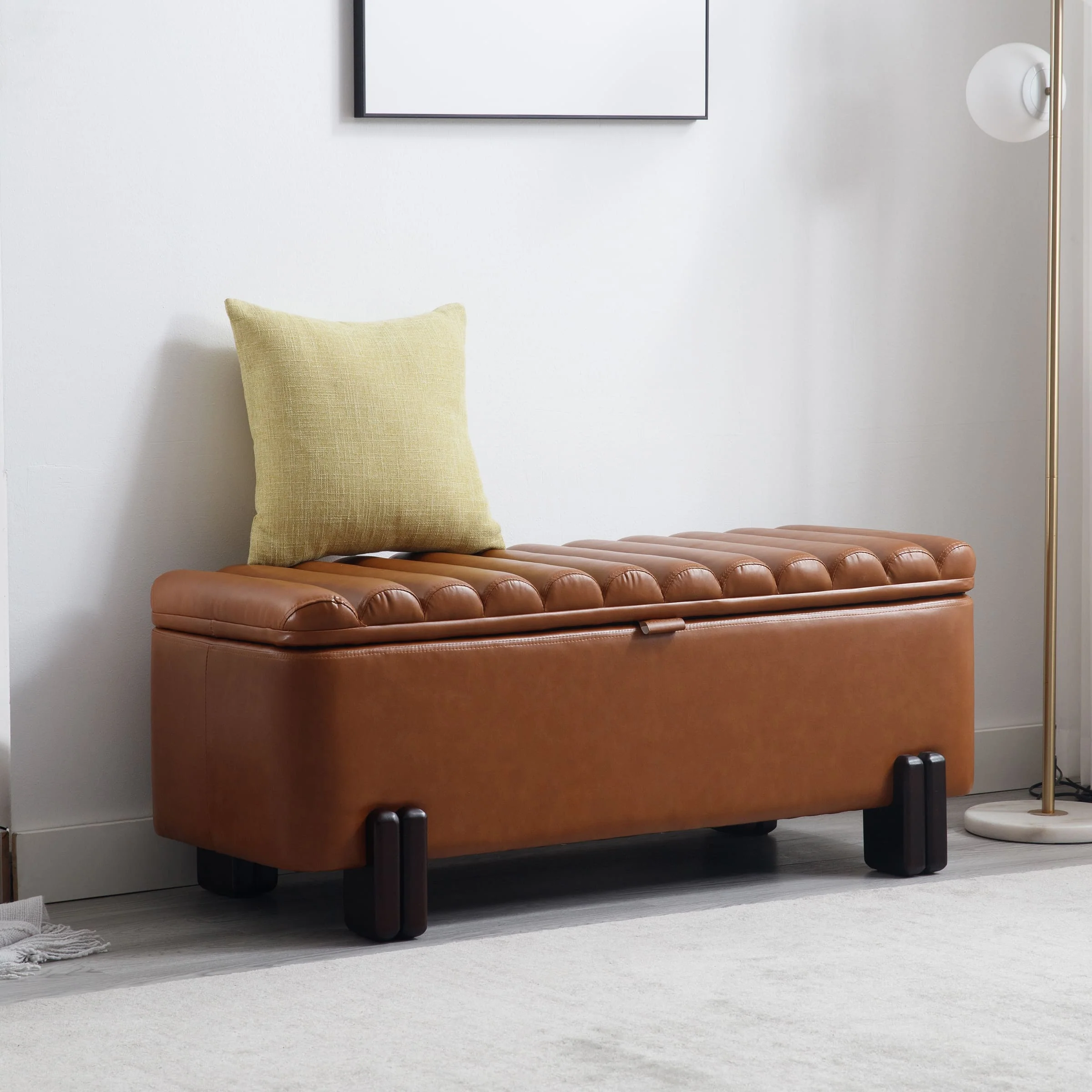 45" Rectangle Storage Bench Entryway Bench - 2632BH - Image 31