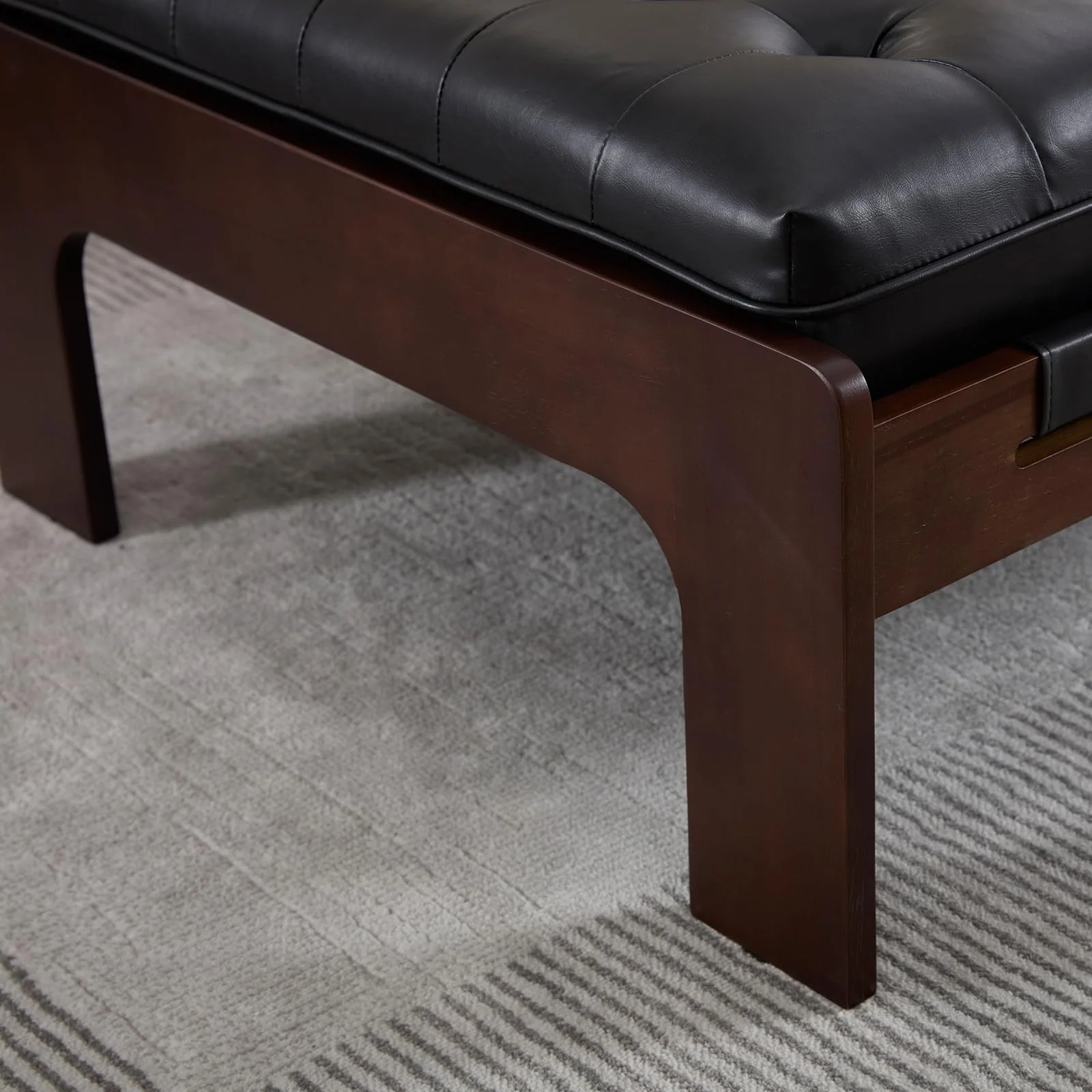 Leather Ottoman Coffee Table - 63051 & 6305CT - Image 25