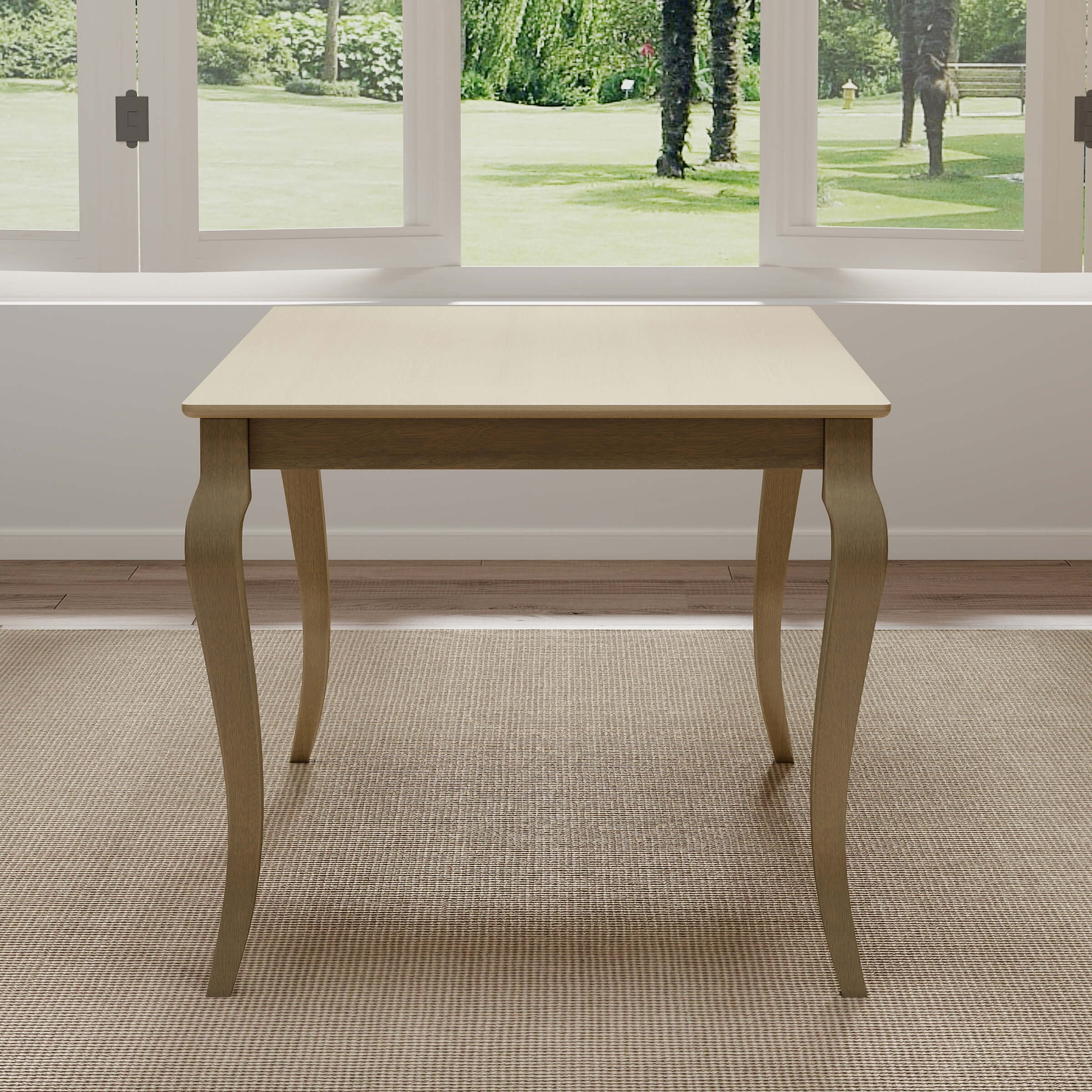 60"L Rustic Farmhouse Solid Wood Dining Table - 15908DT - Image 14