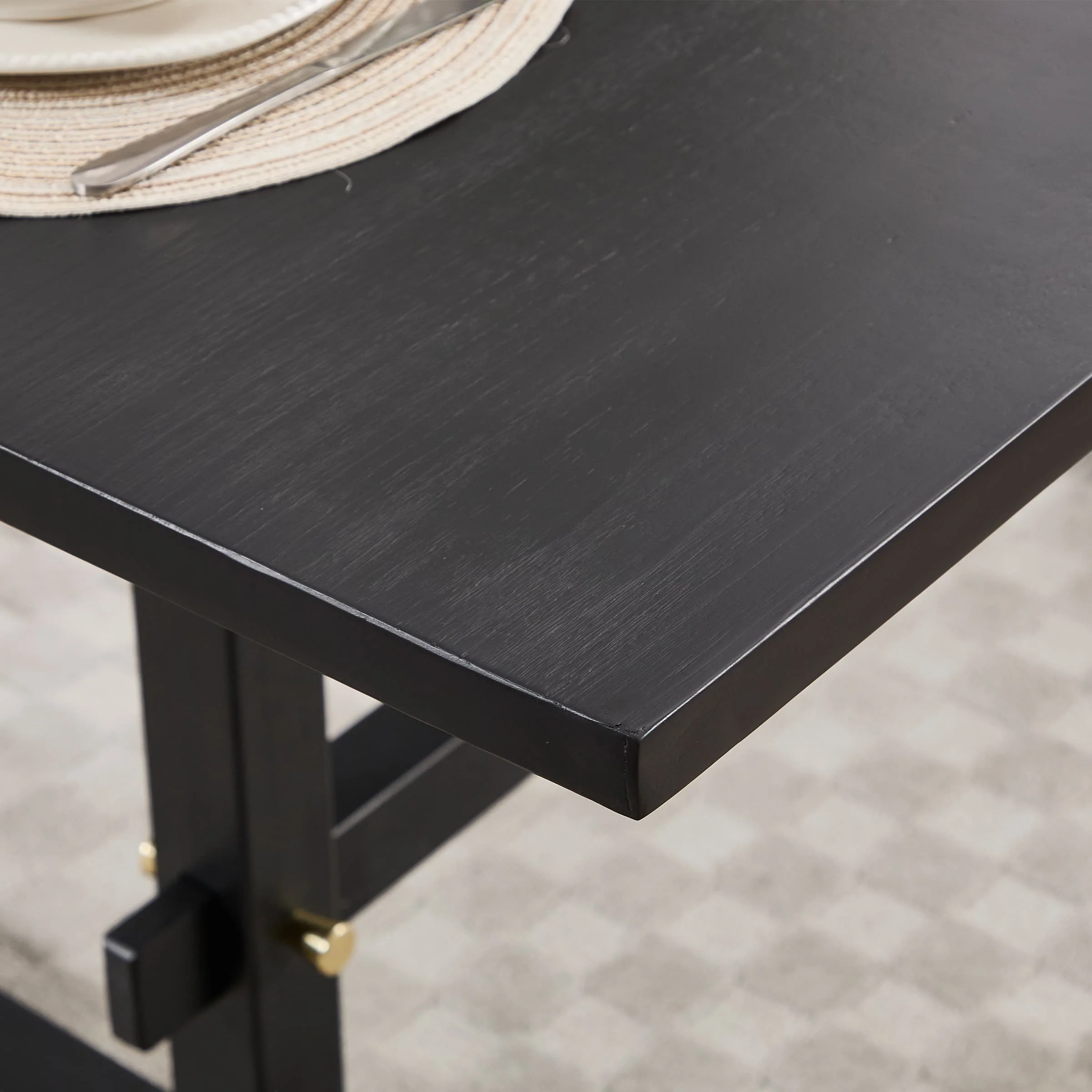 63"W Farmhouse Rectangular Wood Dining Table - 22837DT - Image 15