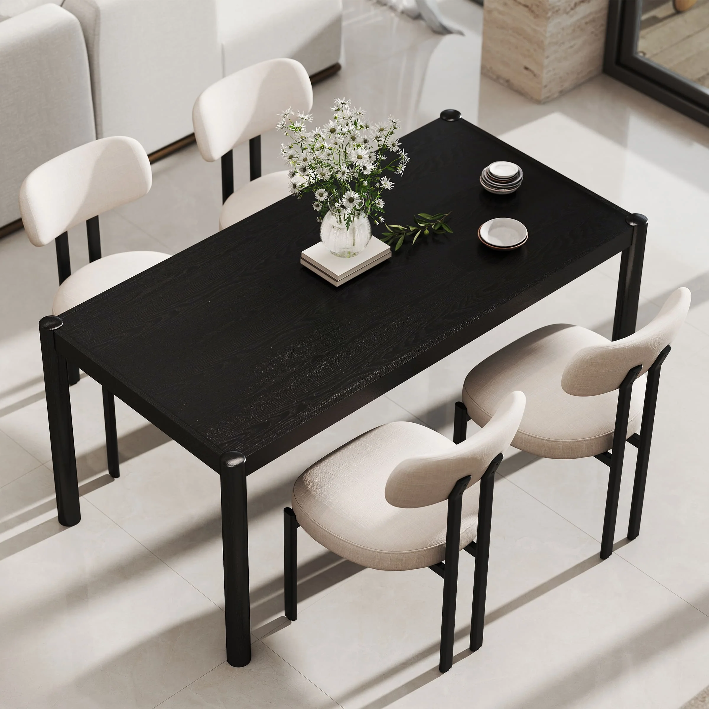 64.5"W Modern Rectangular Dining Table - 20440DT - Image 12
