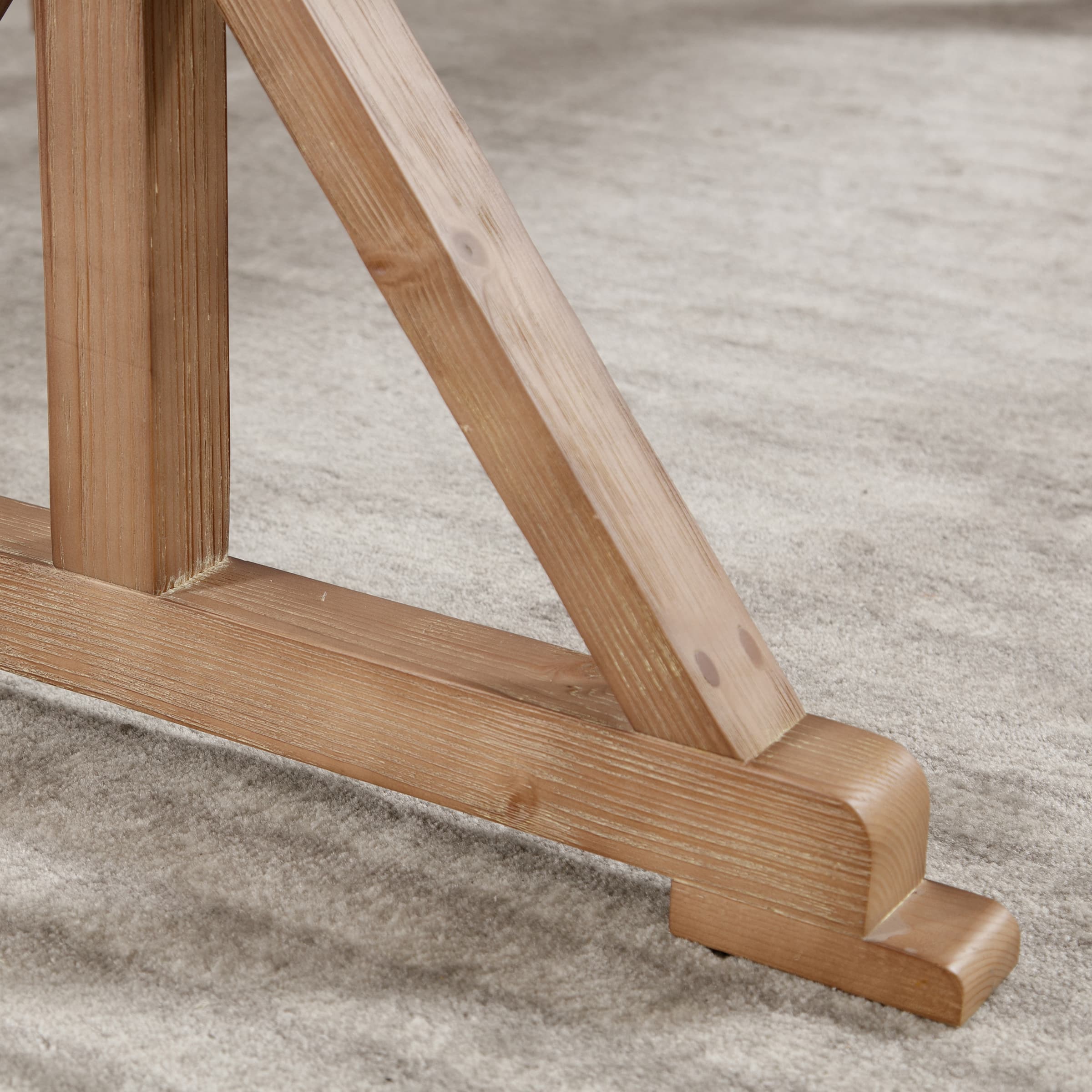 69" Rustic Farmhouse Wood Dining Table - 1009DT - Image 7