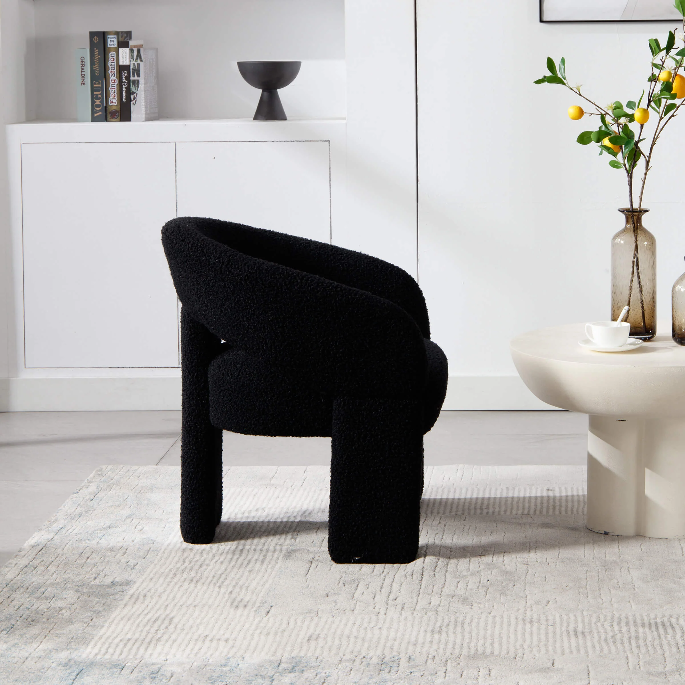 Accent Chair With Round Back - 3957AC - Image 10