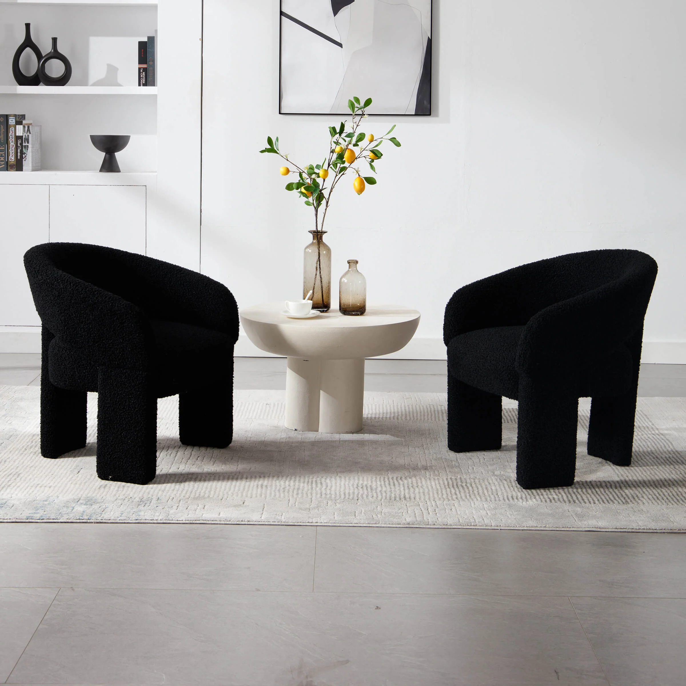 Accent Chair With Round Back - 3957AC - Image 12