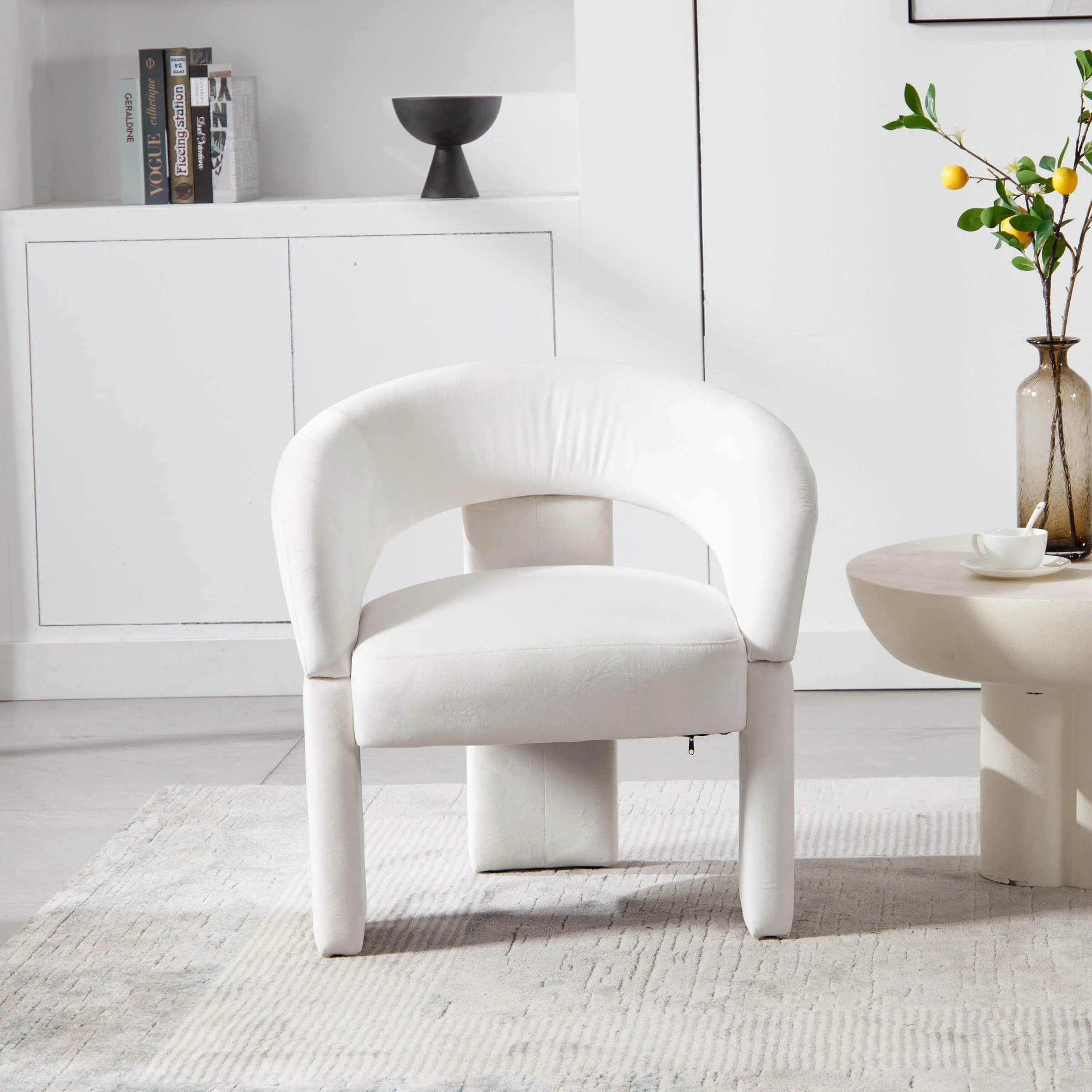 Accent Chair With Round Back - 3957AC - Image 17