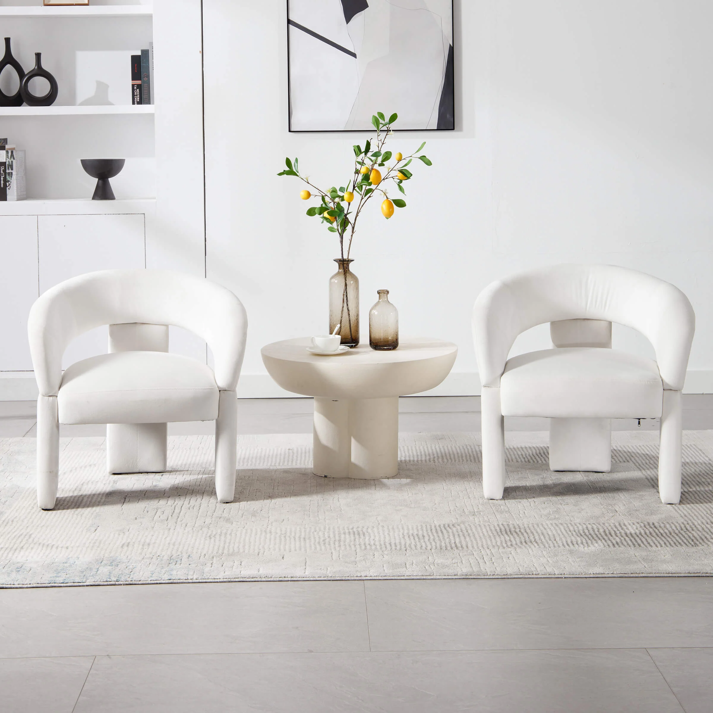 Accent Chair With Round Back - 3957AC - Image 19