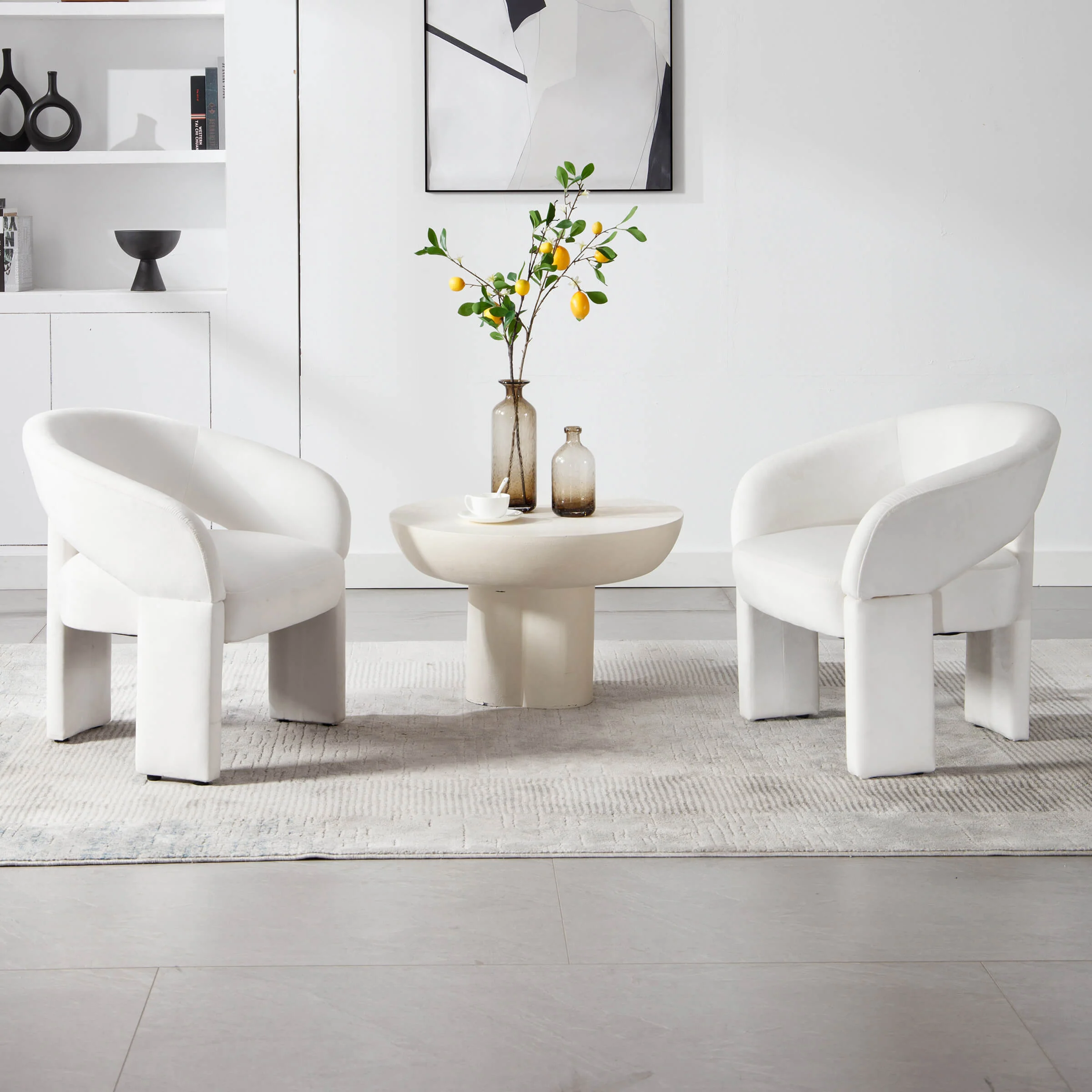 Accent Chair With Round Back - 3957AC - Image 20