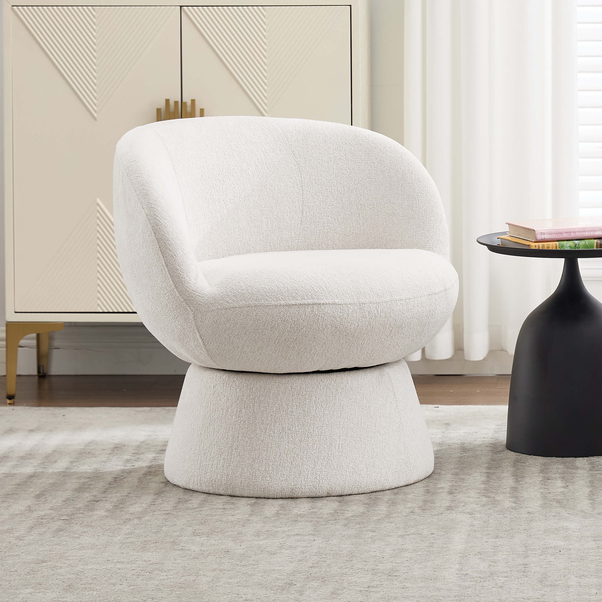 Swivel Barrel Accent Chairs - 1028AC - Image 5