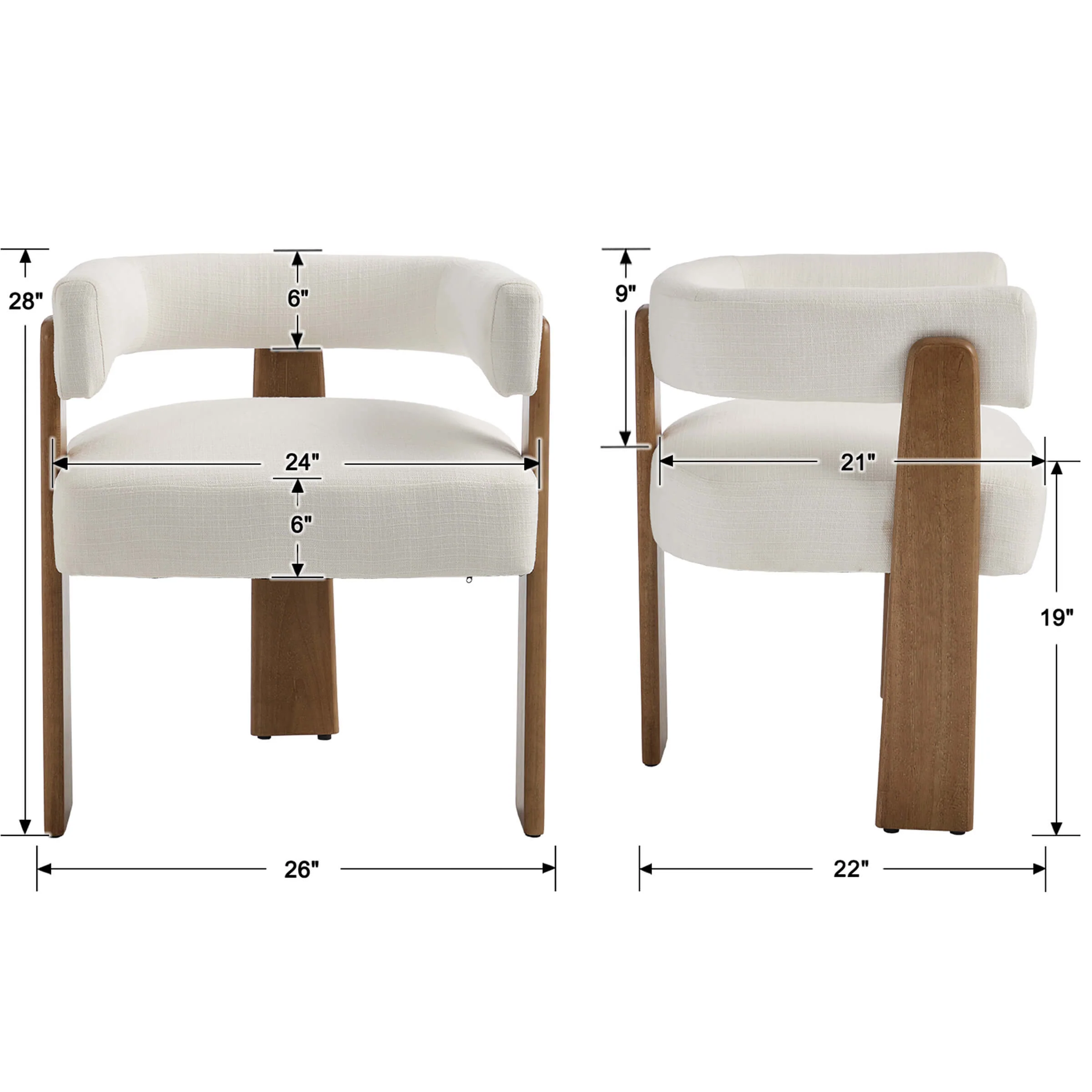 Barrel Dining Chairs - 10179DC - Image 21