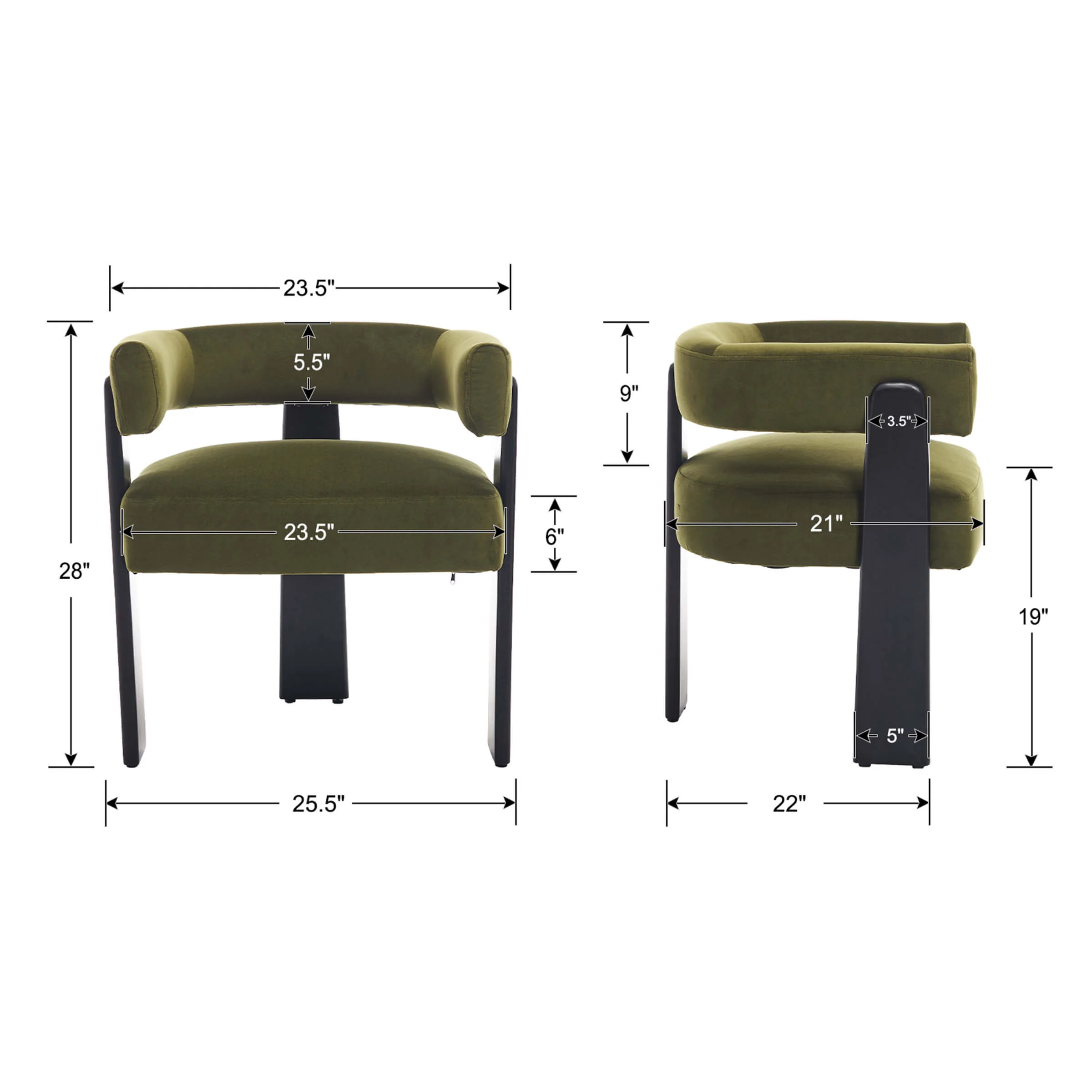 Barrel Dining Chairs - 10179DC - Image 28