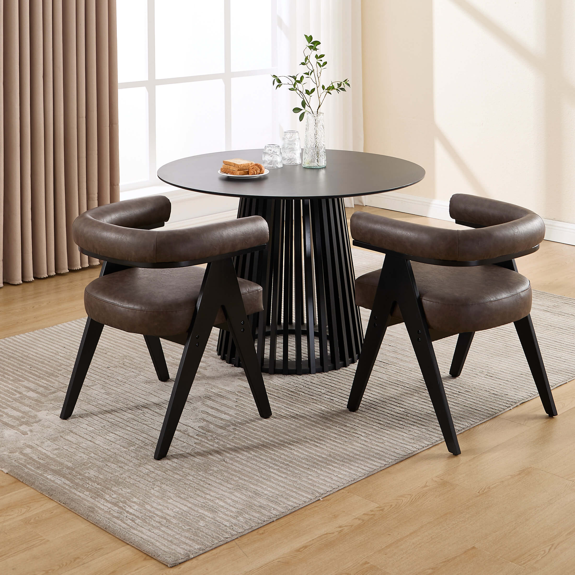 Barrel Dining Chairs Set of 2 - 6324DC - Image 10