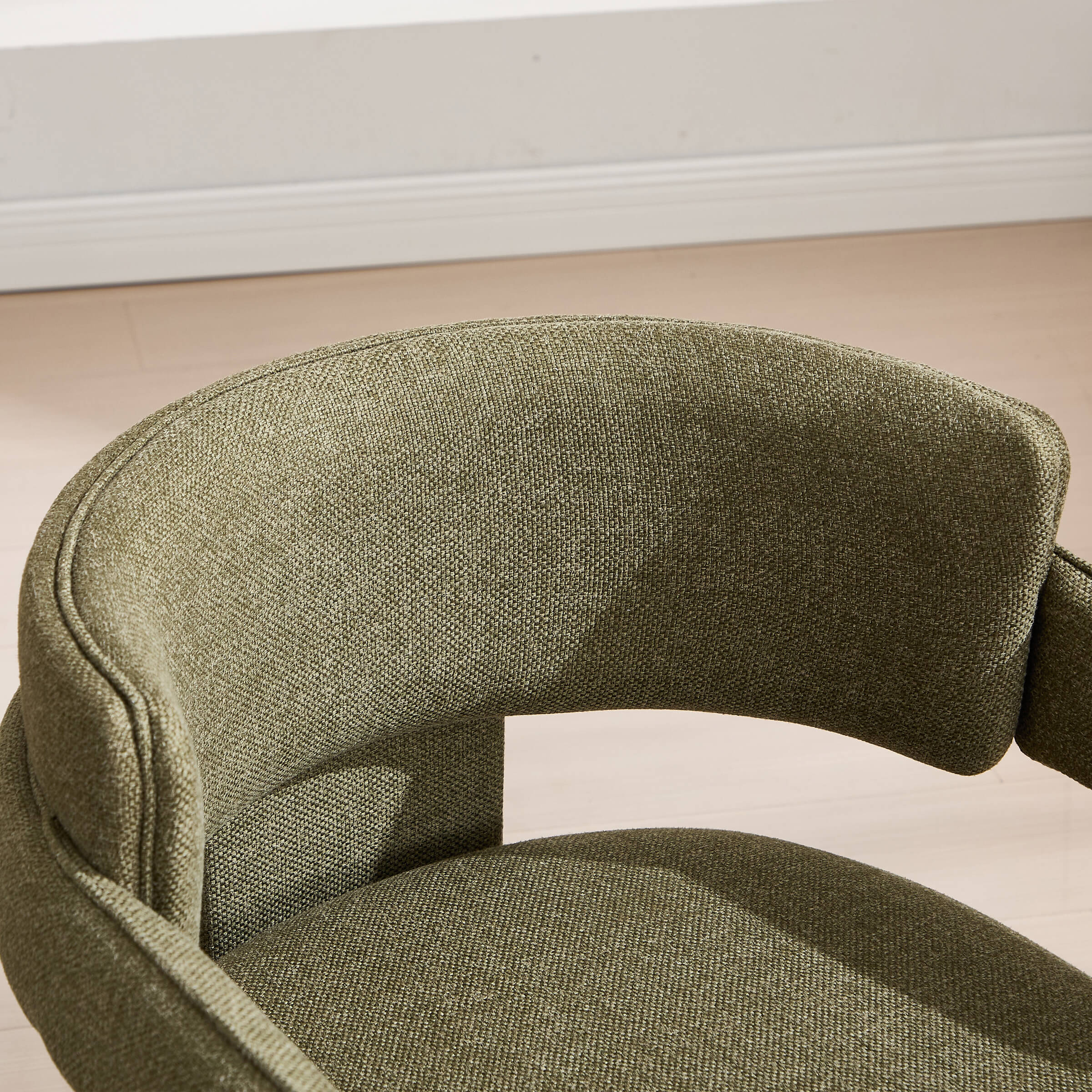 Barrel Dining Chairs with Curved Back - 8402DC - Image 12