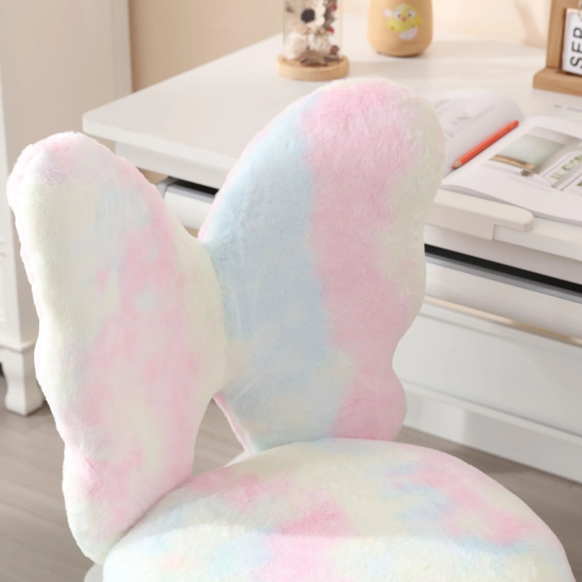Butterfly Colorful Swivel Kids Desk Chair 1 PCS - 1723KC - Image 4