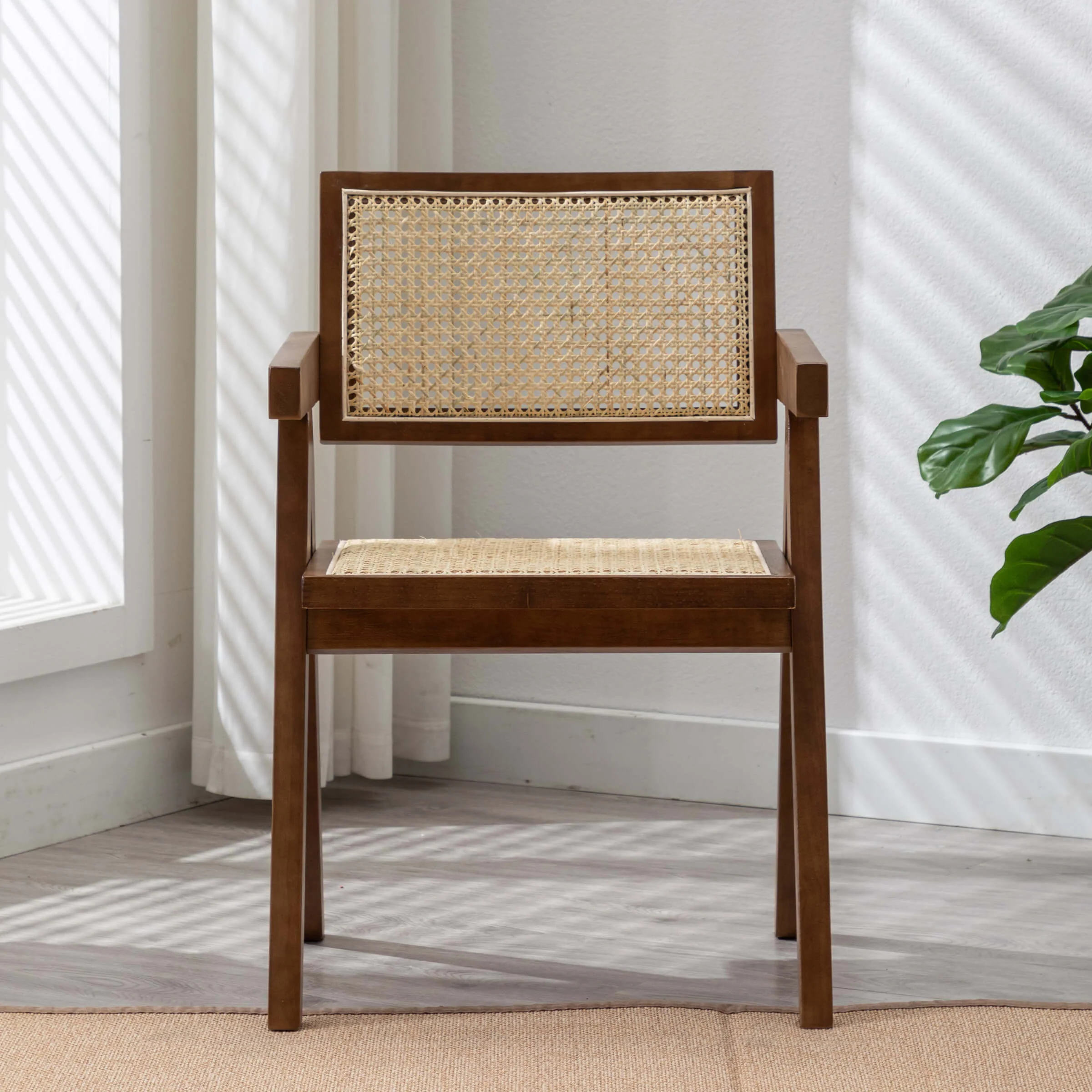 Cane Back Dining Chairs Set of 2 - 1844DC - Image 14