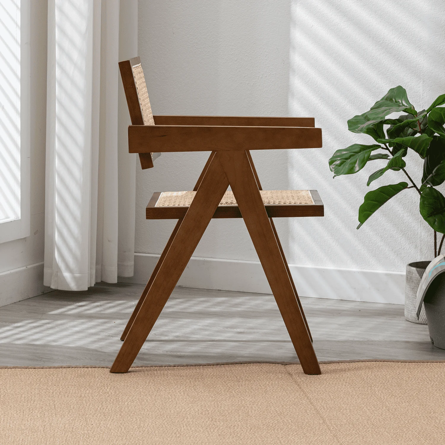 Cane Back Dining Chairs Set of 2 - 1844DC - Image 15