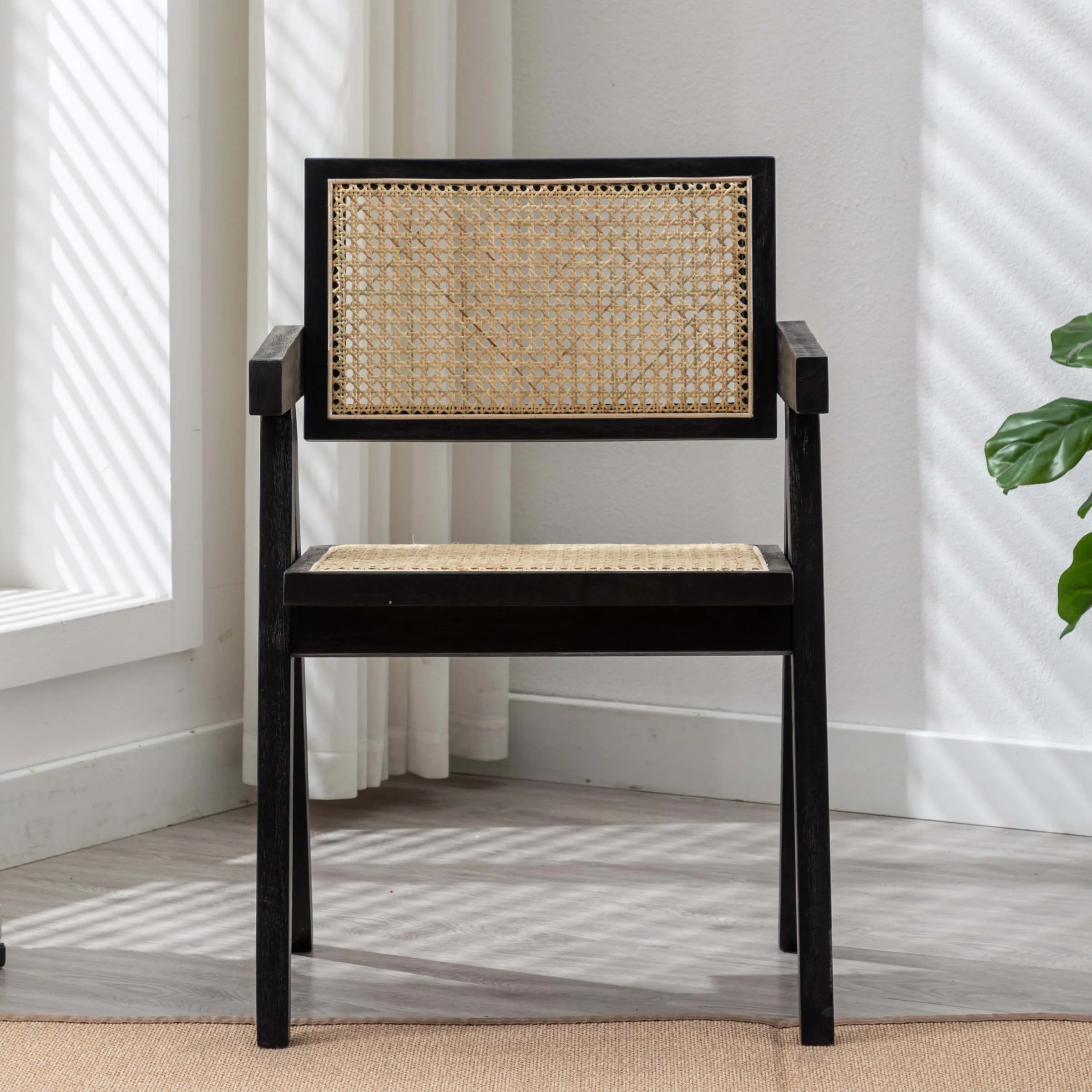 Cane Back Dining Chairs Set of 2 - 1844DC - Image 4