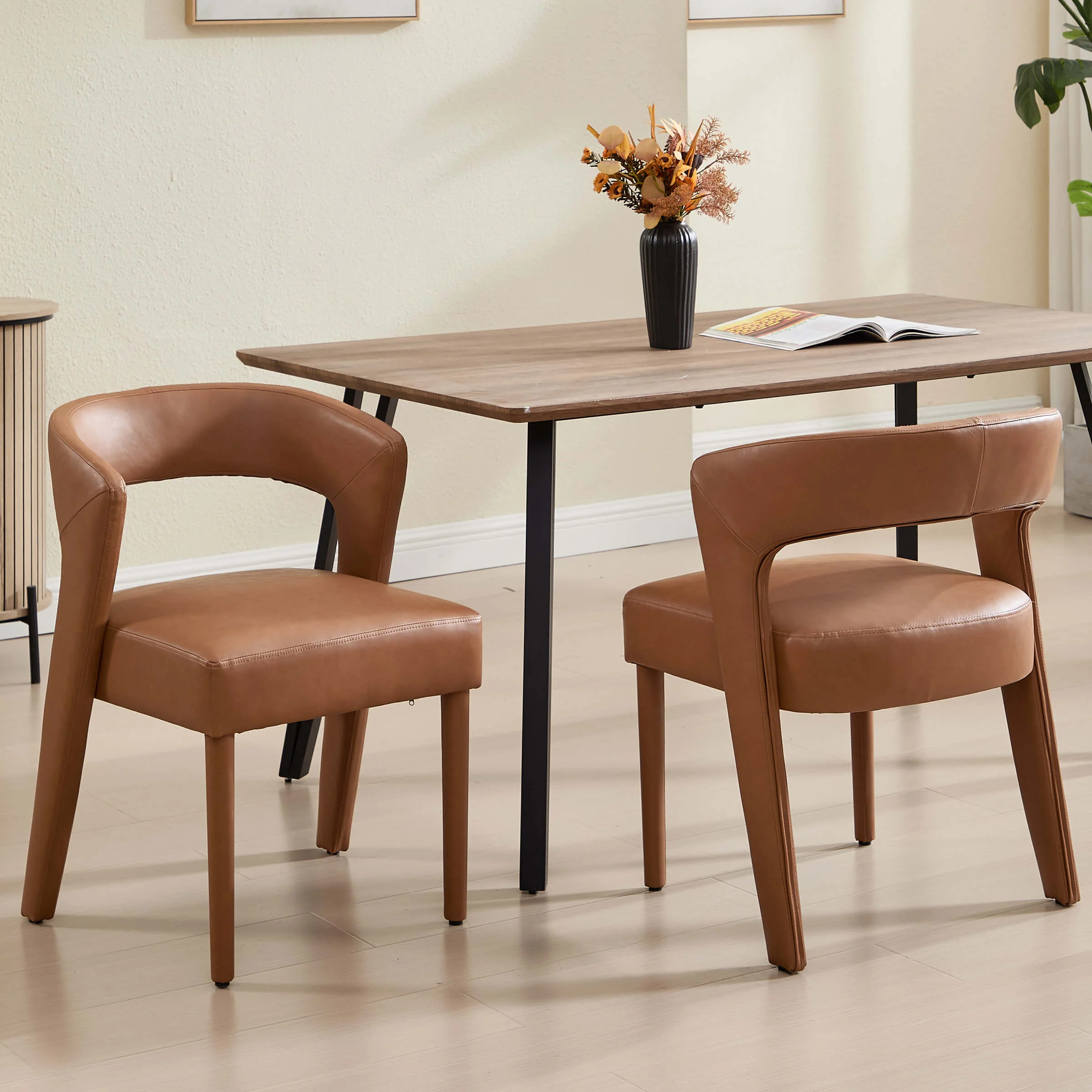 Cozy Cutout Back Dining Chairs - 10098DC - Image 15