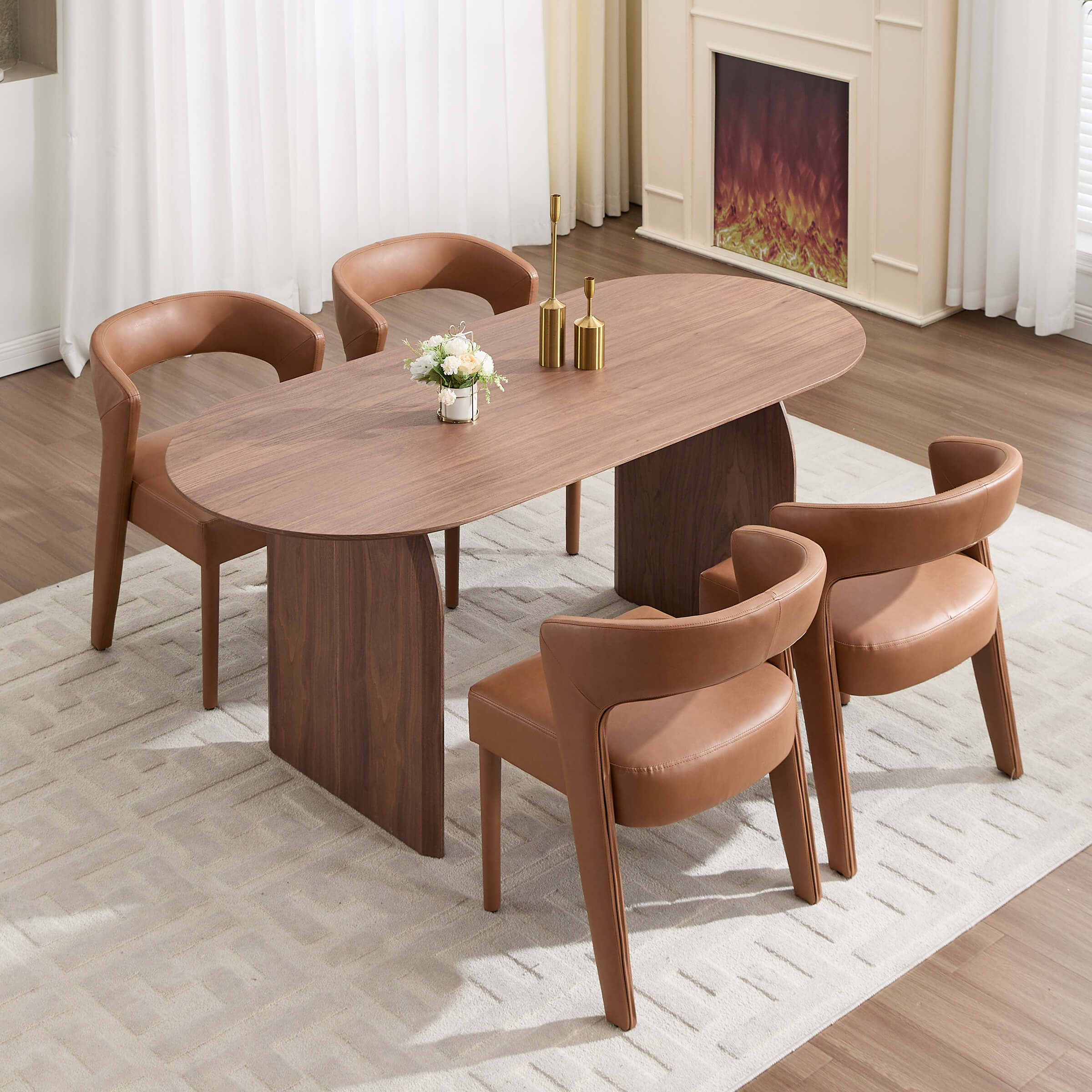 Cozy Cutout Back Dining Chairs - 10098DC - Image 16
