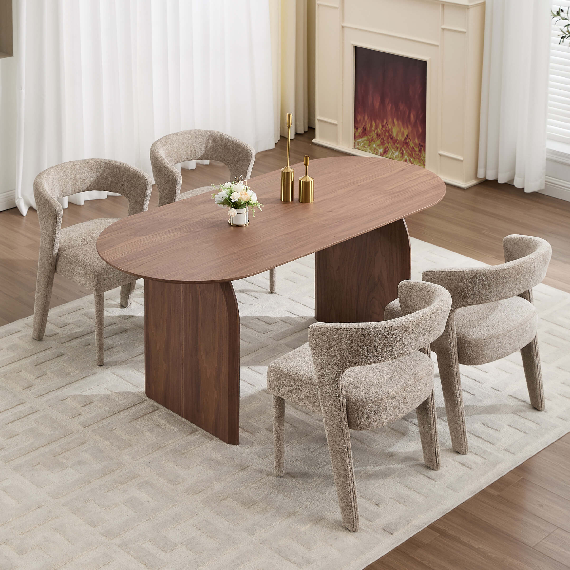 Cozy Cutout Back Dining Chairs - 10098DC - Image 2