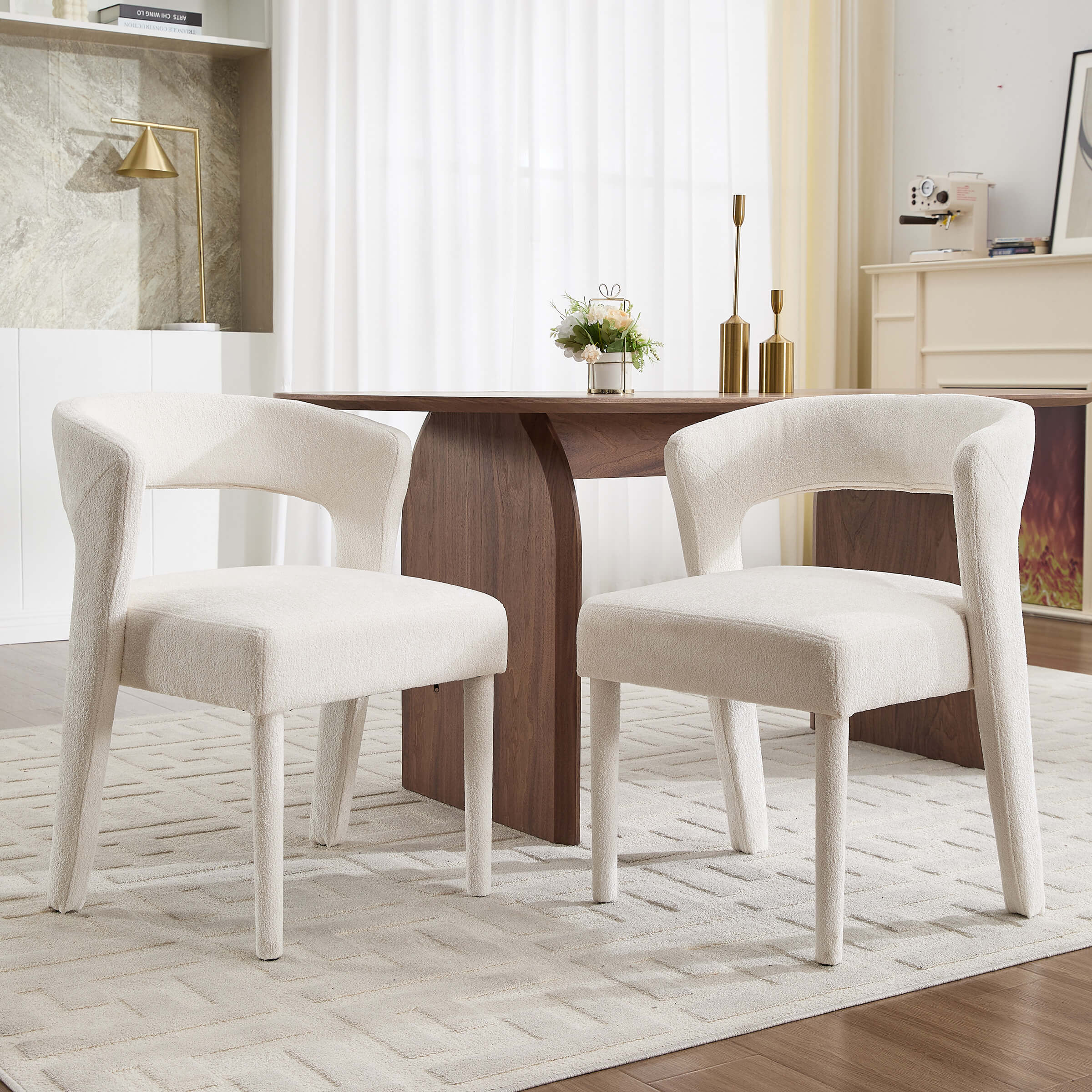 Cozy Cutout Back Dining Chairs - 10098DC - Image 8