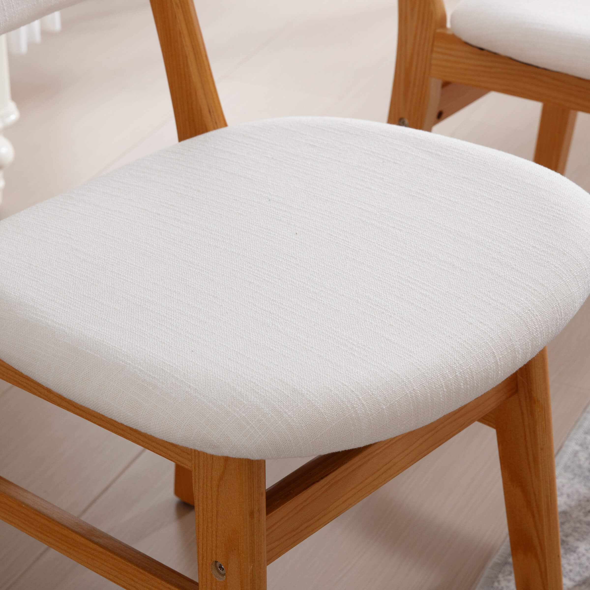 Nordic Style Dining Chairs Set of 2 - 9009DC - Image 7
