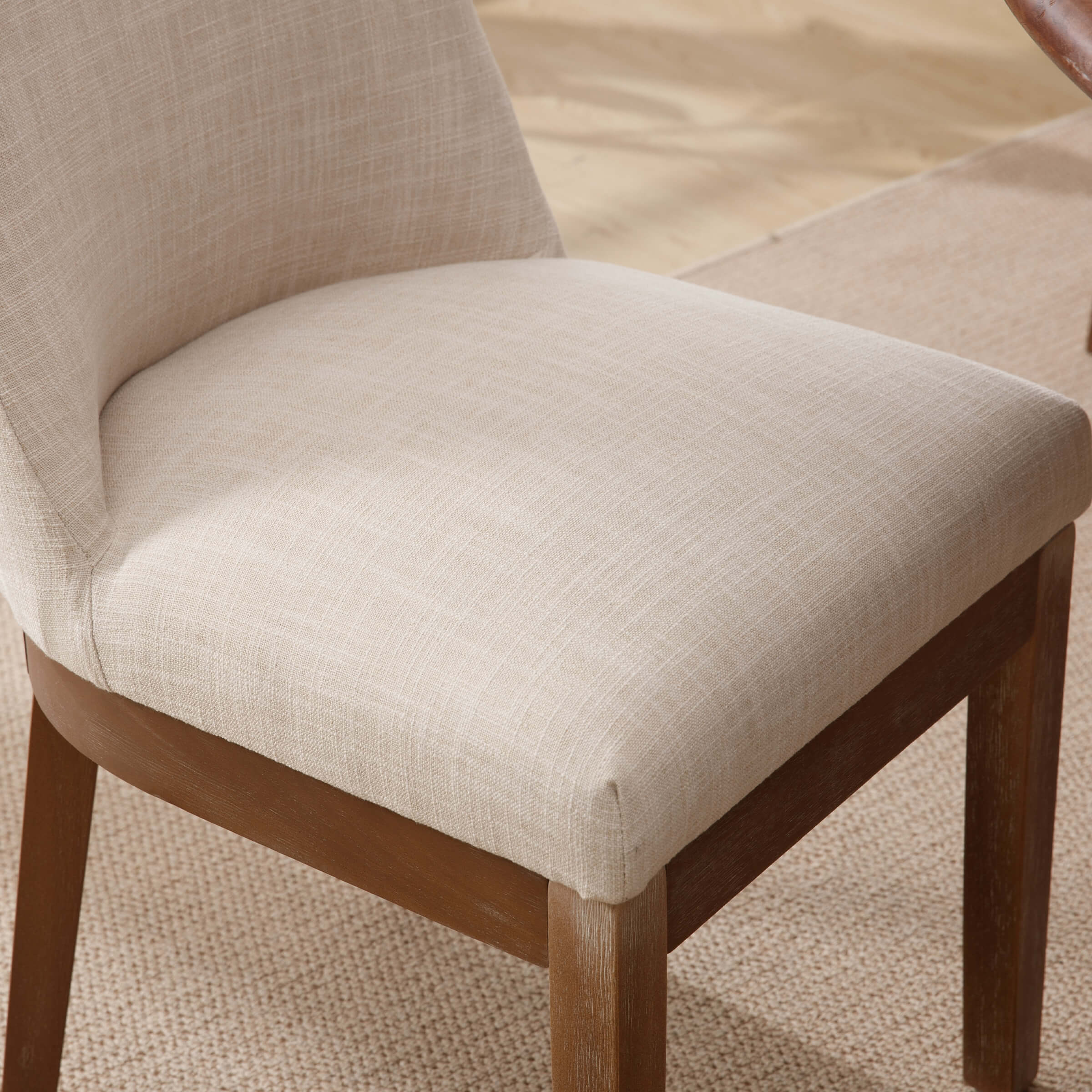 Dining Chairs with Wood Legs Set of 2 - 8925DC - Image 4