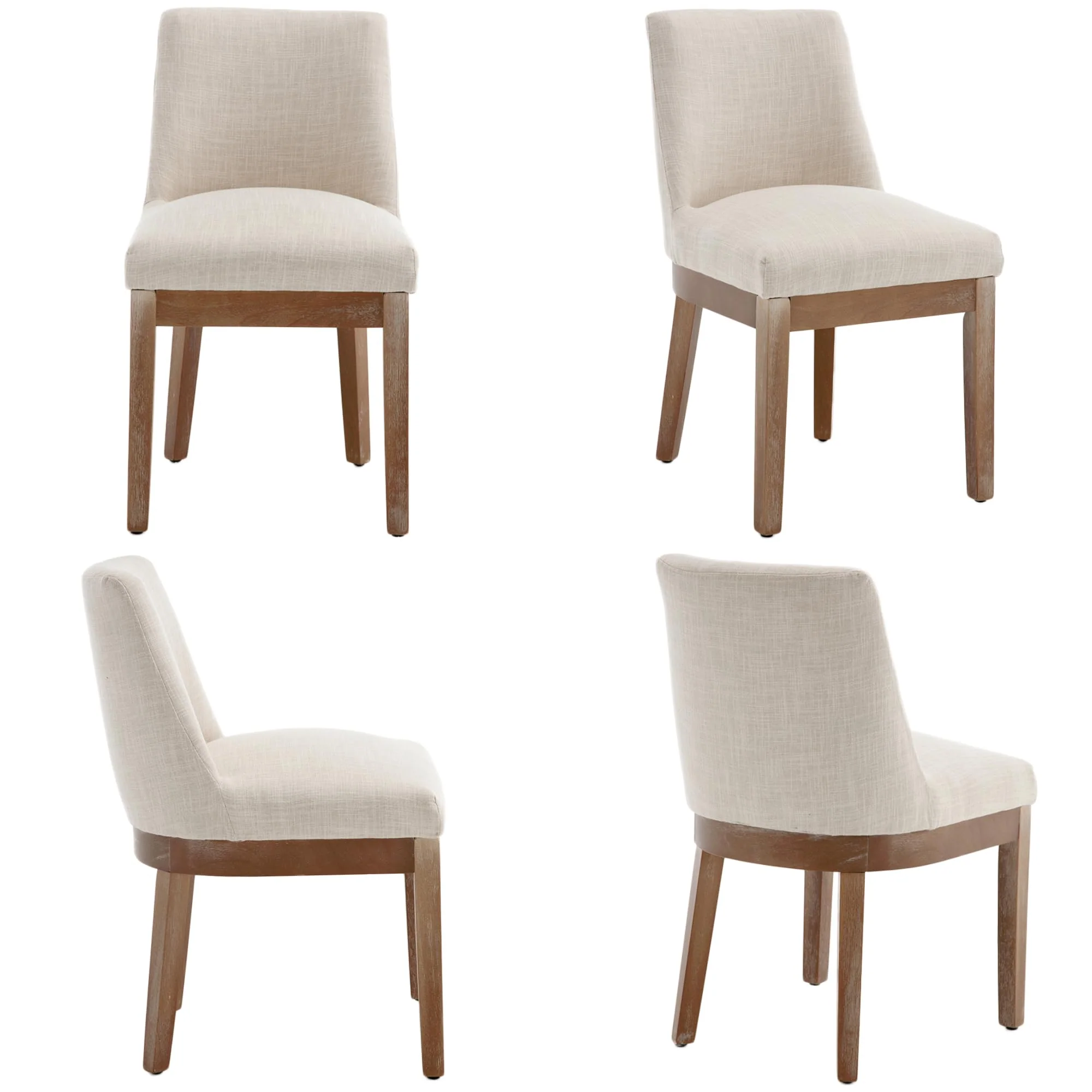 Dining Chairs with Wood Legs Set of 2 - 8925DC - Image 7