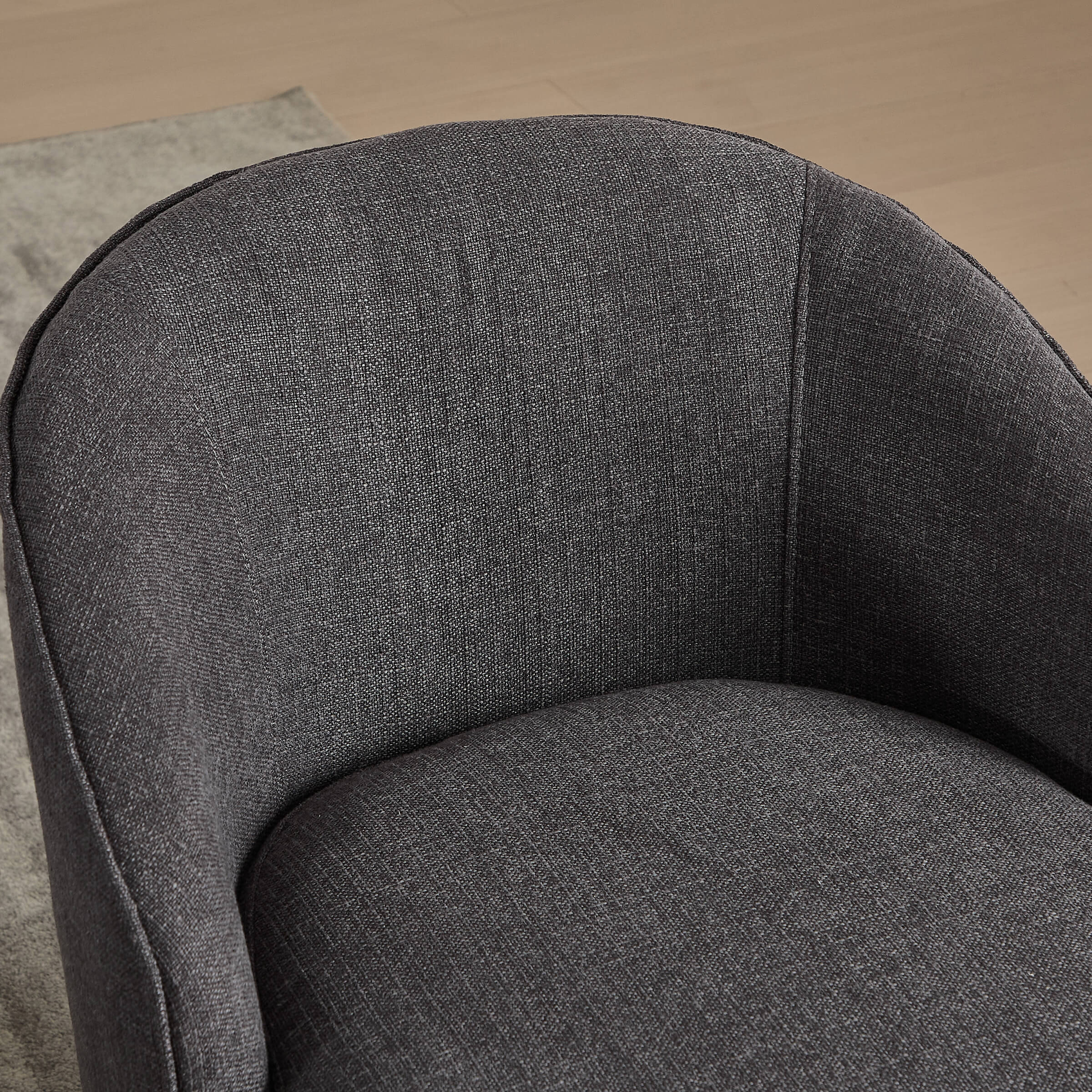Dining Room Chairs with Pleated Skirt Set of 2 - 353DC - Image 11