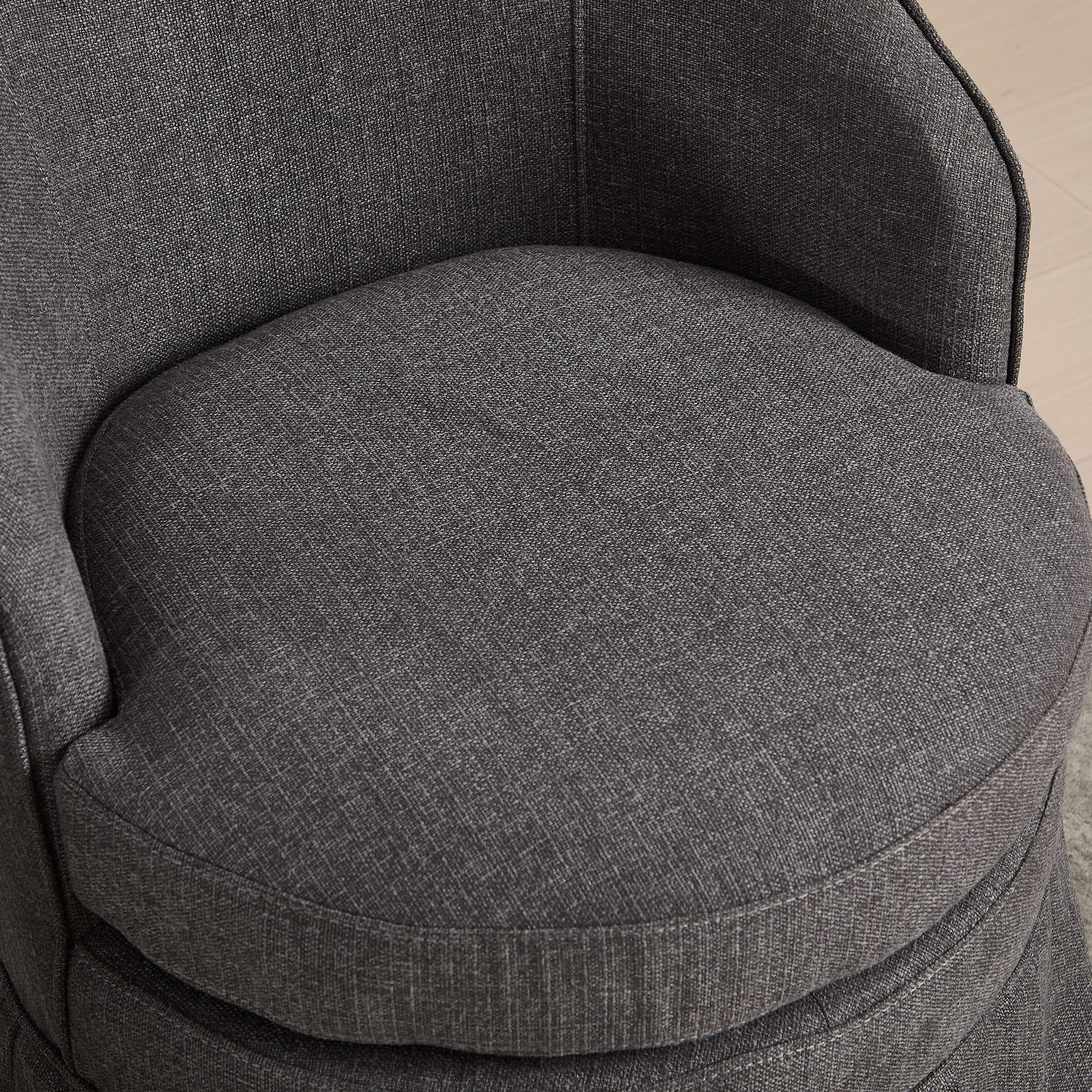 Dining Room Chairs with Pleated Skirt Set of 2 - 353DC - Image 12