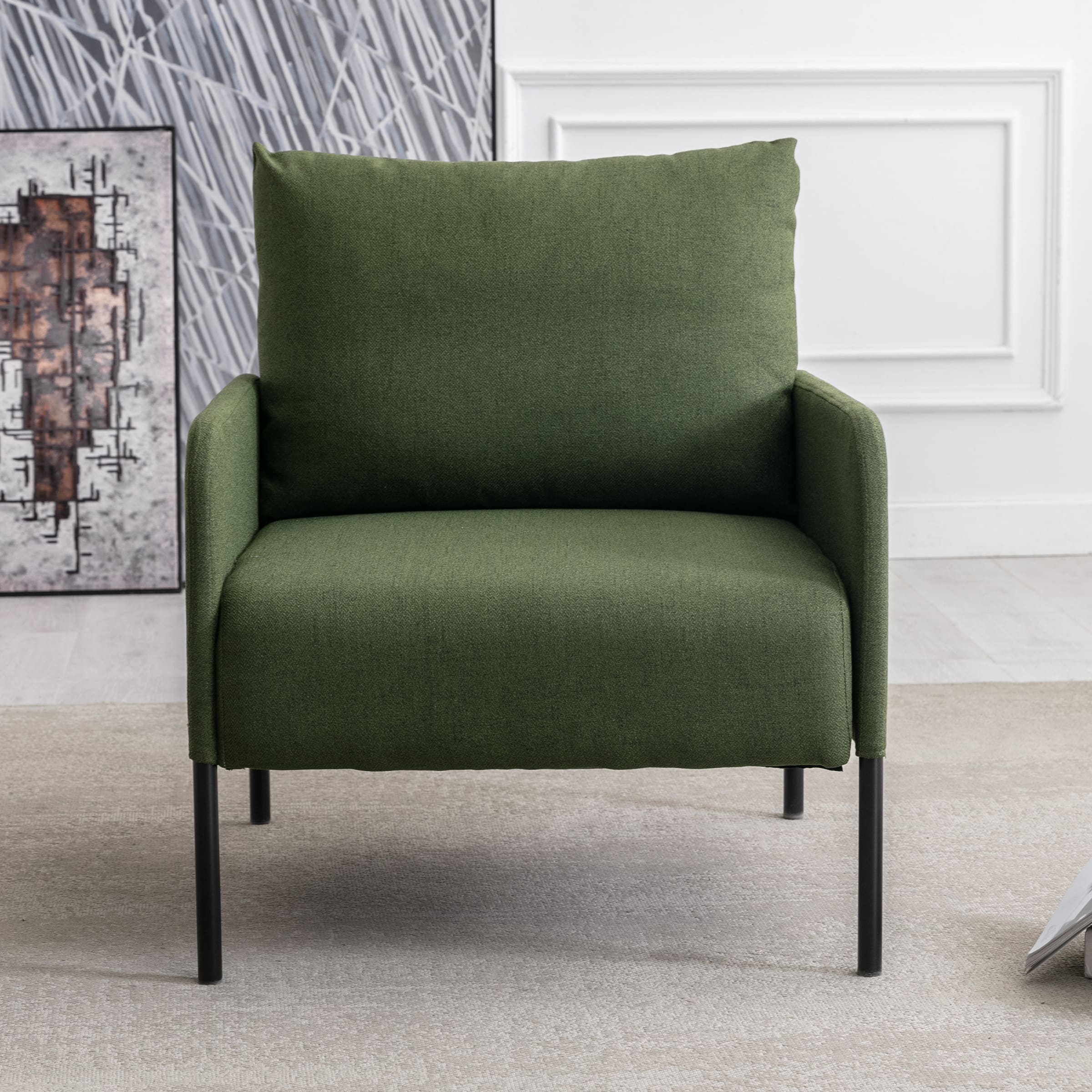 Fabric Single Sofa Couch Accent Chair 1 PCS - 8313AC - Image 2