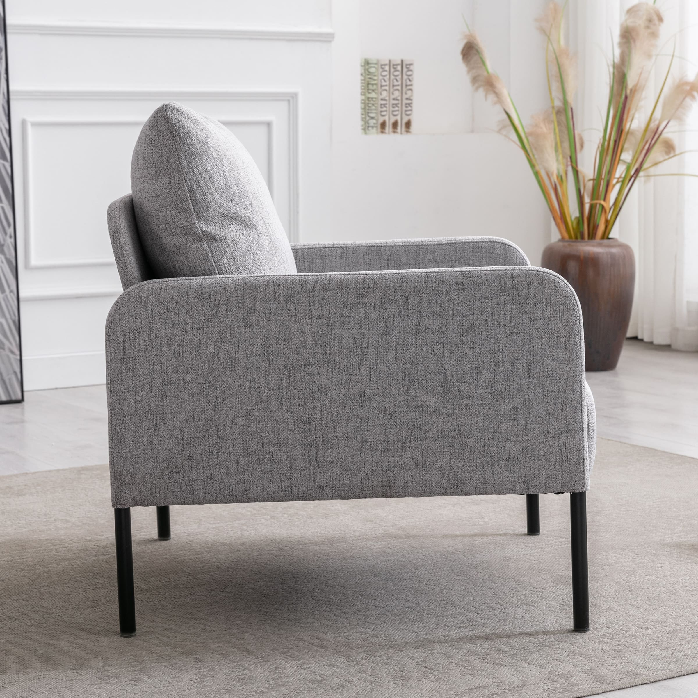 Fabric Single Sofa Couch Accent Chair 1 PCS - 8313AC - Image 21