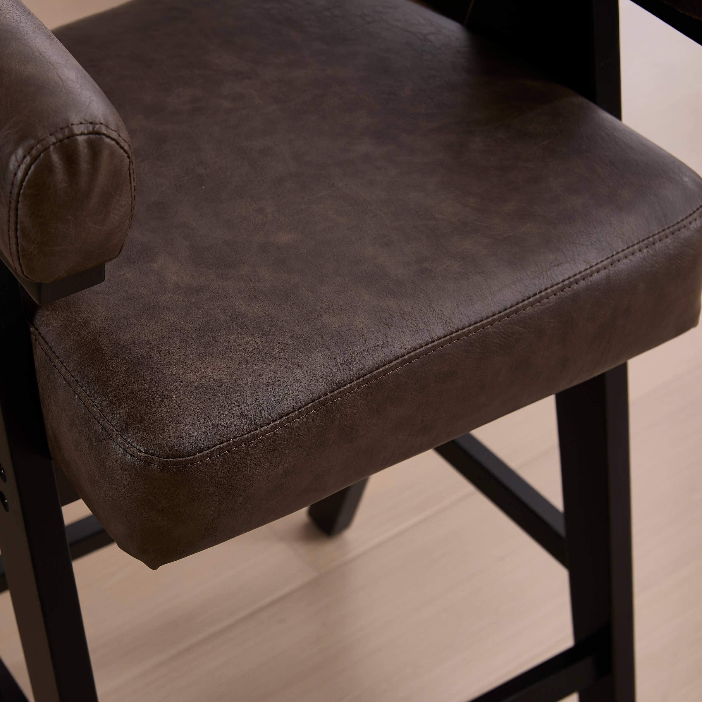 Farmhouse Bar Stools Set of 2-63241CS - Image 4