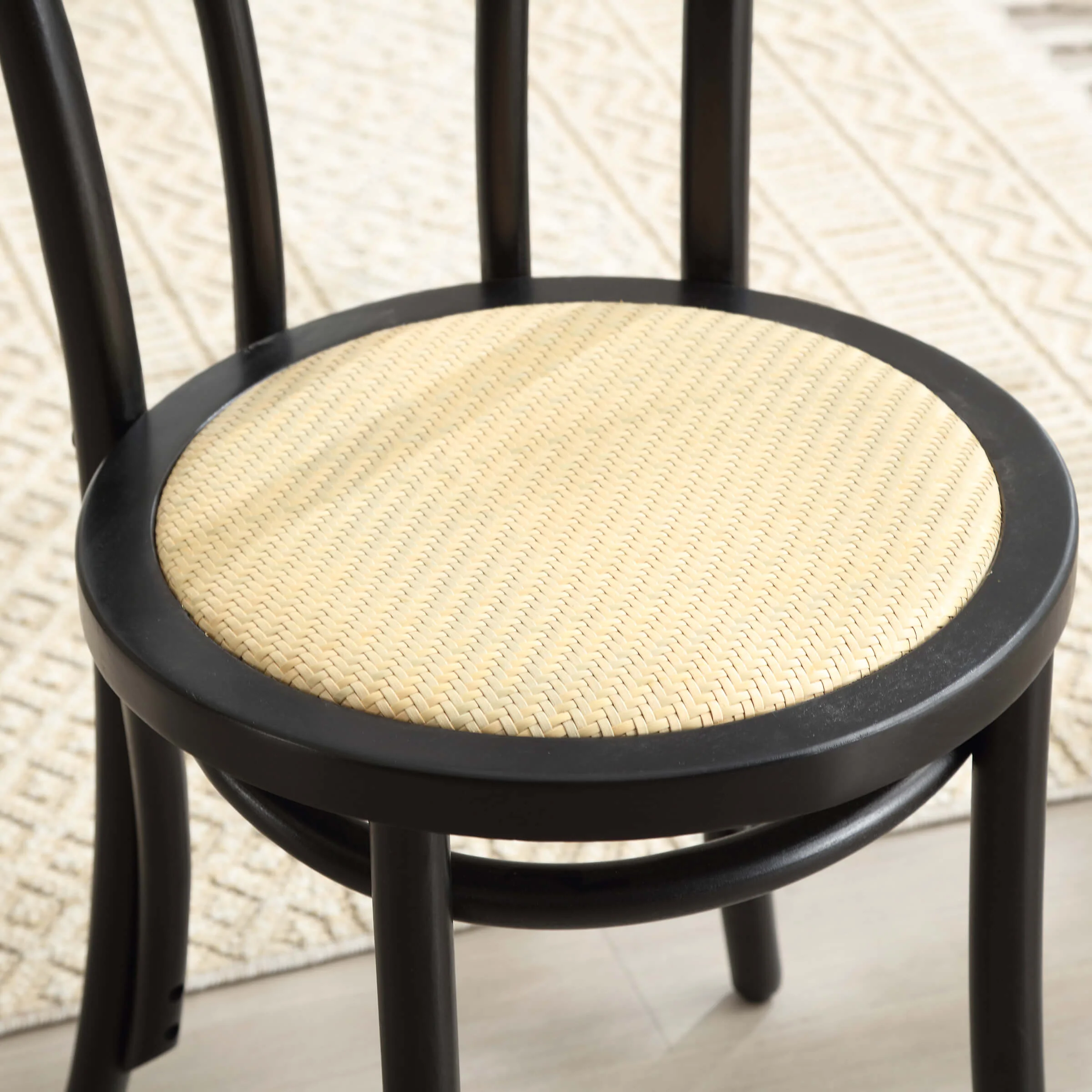 French Country Bentwood Dining Chairs Set of 2 - X019DC - Image 13
