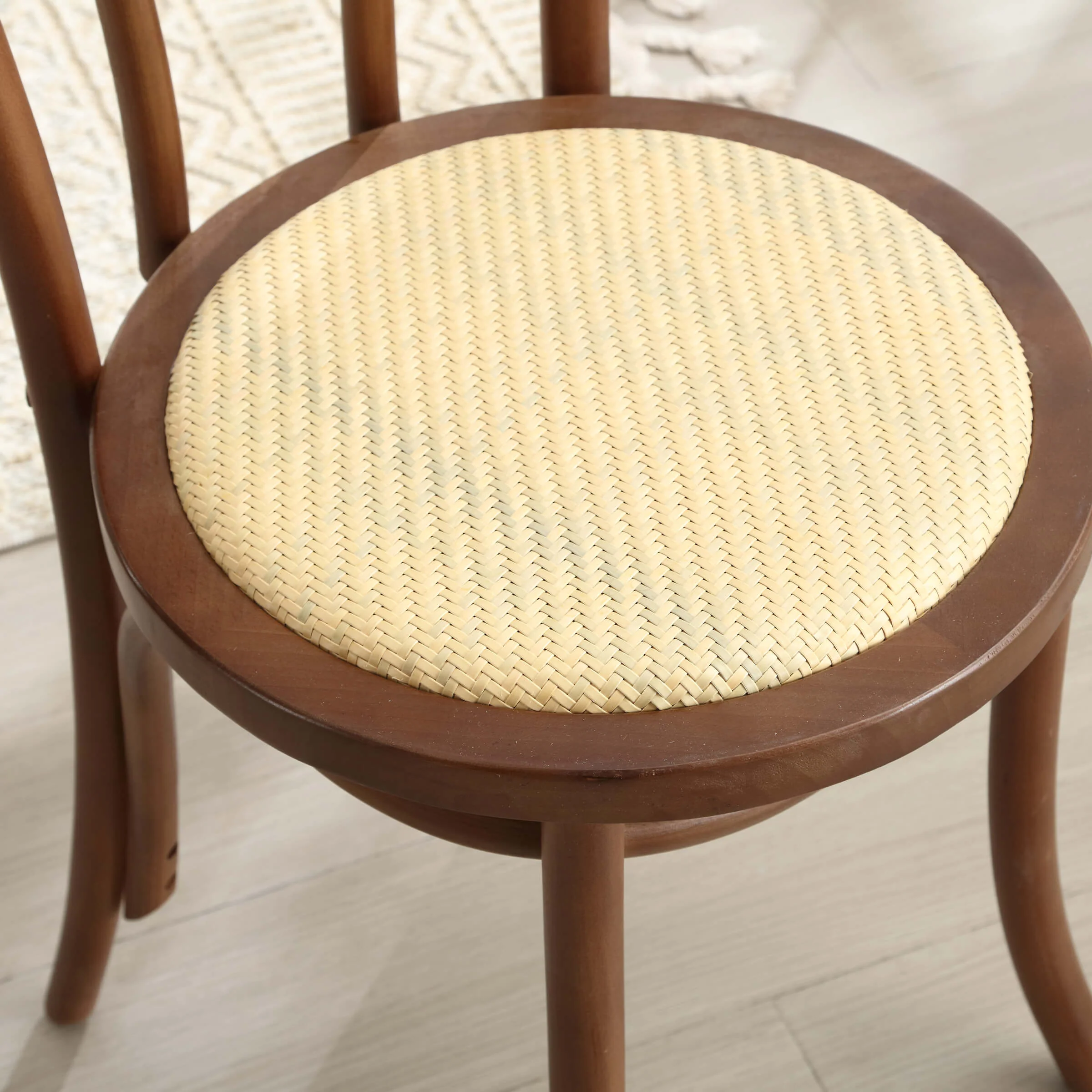 French Country Bentwood Dining Chairs Set of 2 - X019DC - Image 20