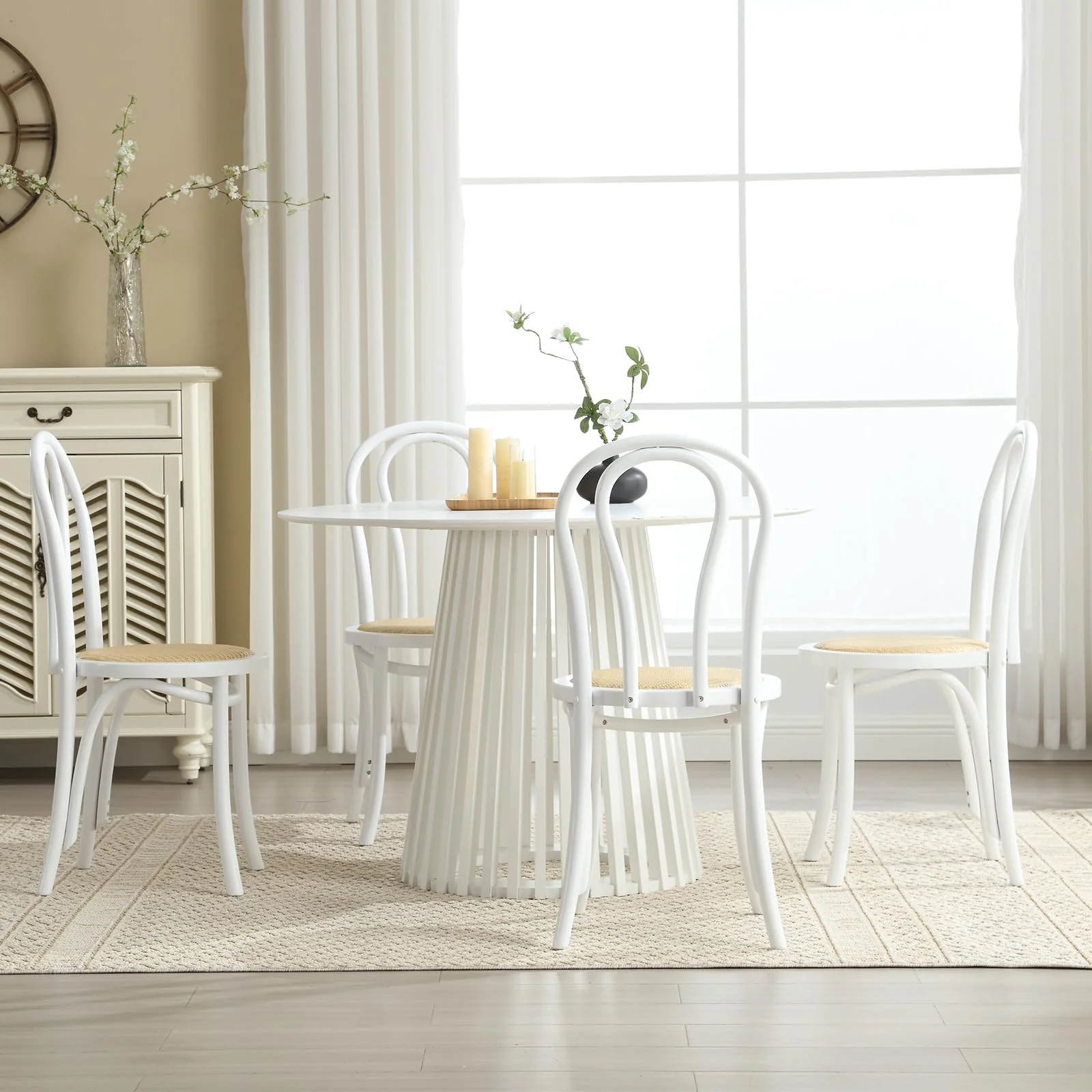 French Country Bentwood Dining Chairs Set of 2 - X019DC - Image 3