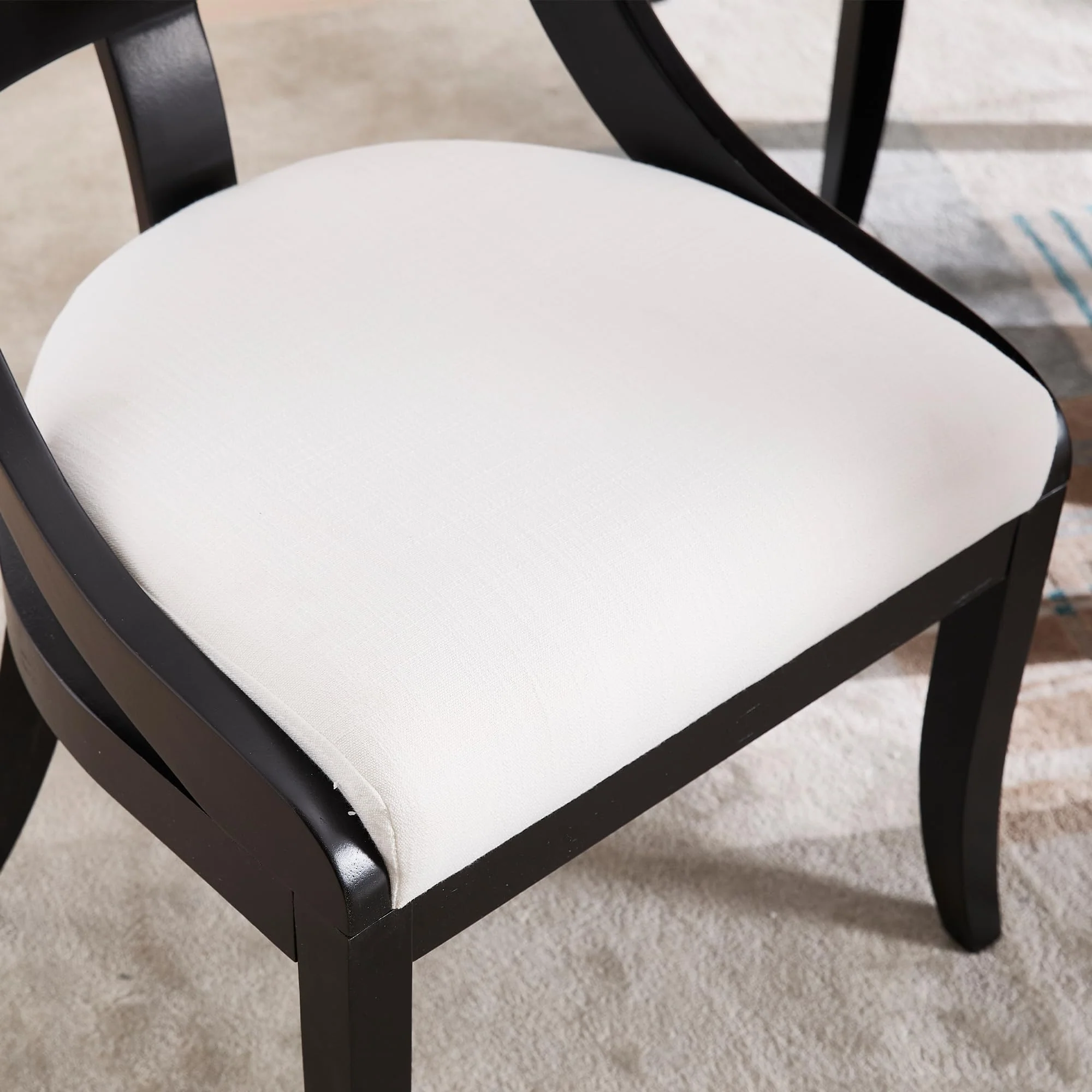 Kmax Mid-century Farmhouse Dining Chairs Set of 2 - X022DC - Image 12