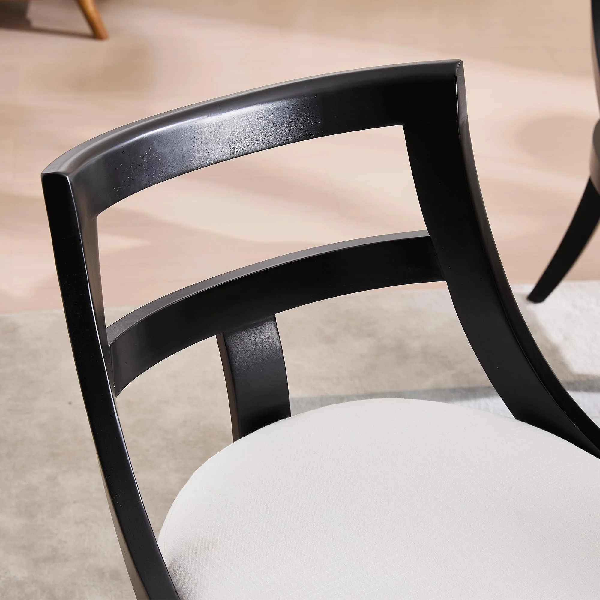 Kmax Mid-century Farmhouse Dining Chairs Set of 2 - X022DC - Image 14