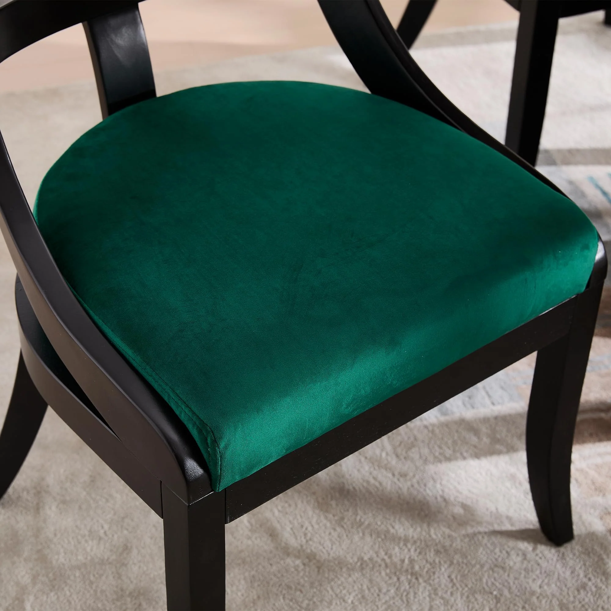 Kmax Mid-century Farmhouse Dining Chairs Set of 2 - X022DC - Image 20