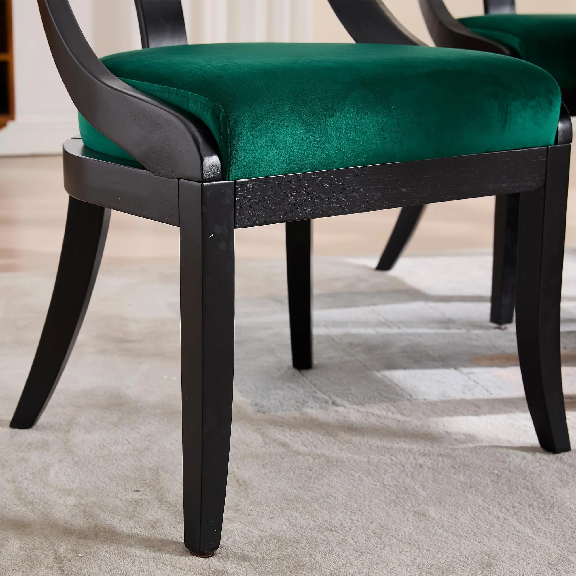 Kmax Mid-century Farmhouse Dining Chairs Set of 2 - X022DC - Image 22