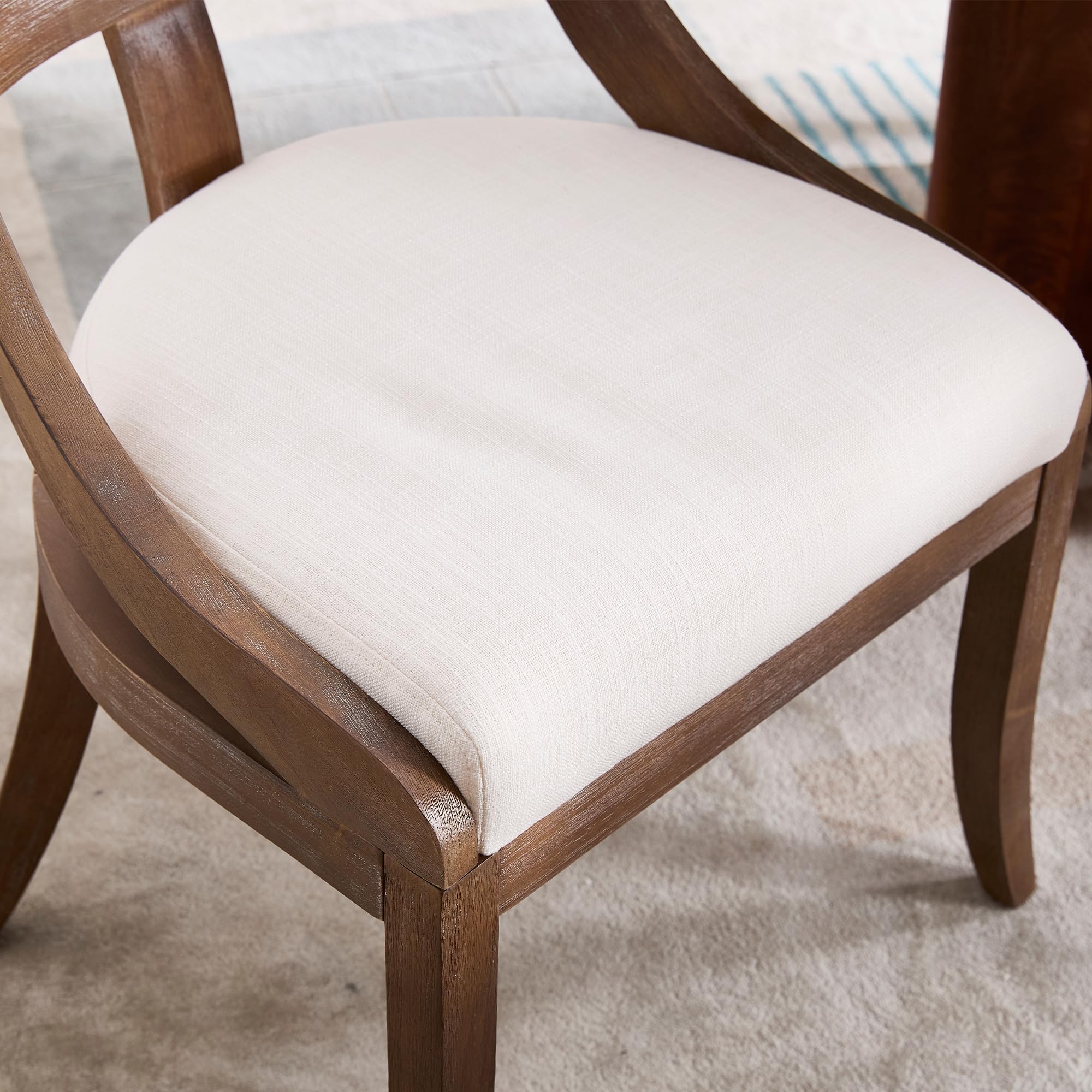 Kmax Mid-century Farmhouse Dining Chairs Set of 2 - X022DC - Image 5