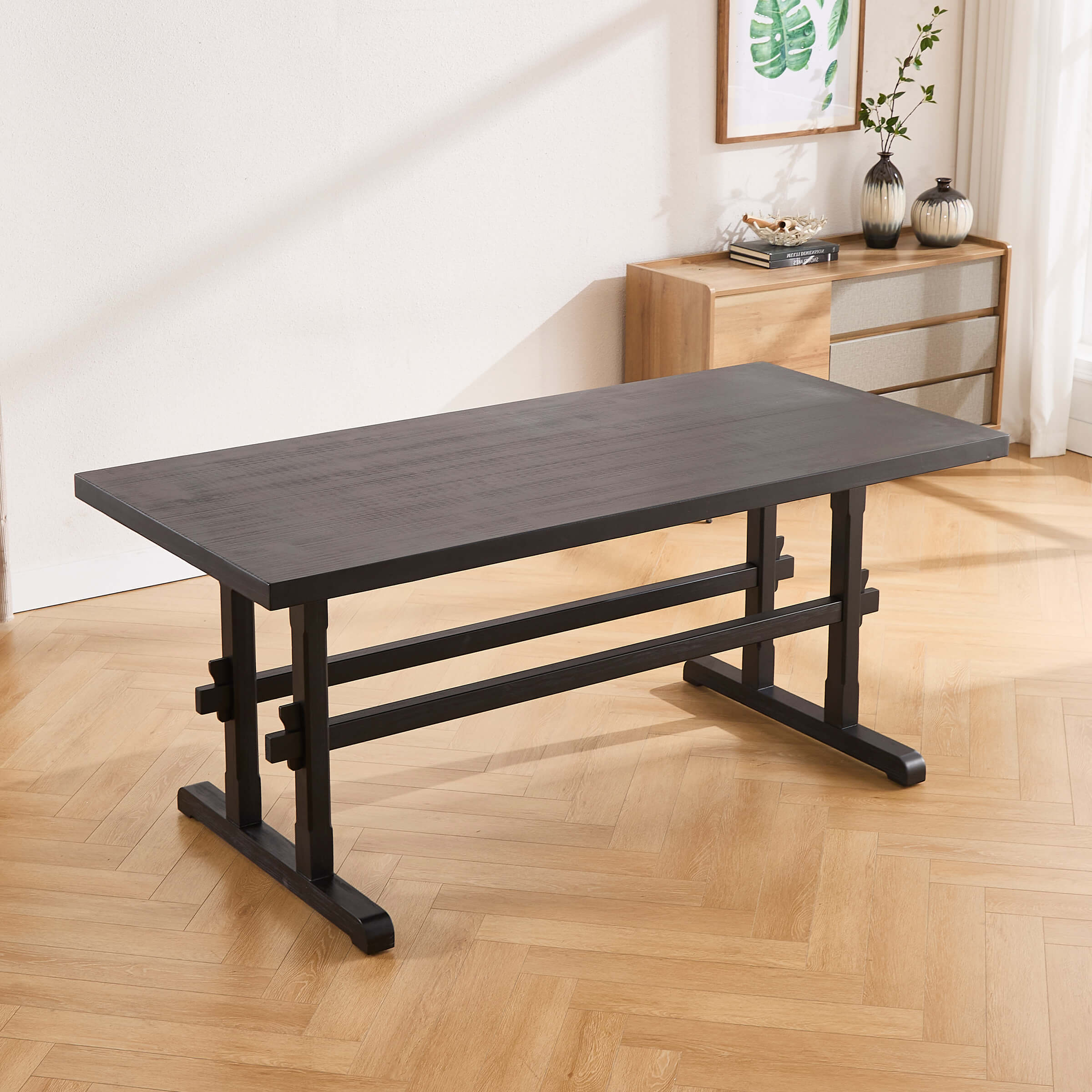 Mid-Century Farmhouse Rectangular Dining Table - 22836DT - Image 13