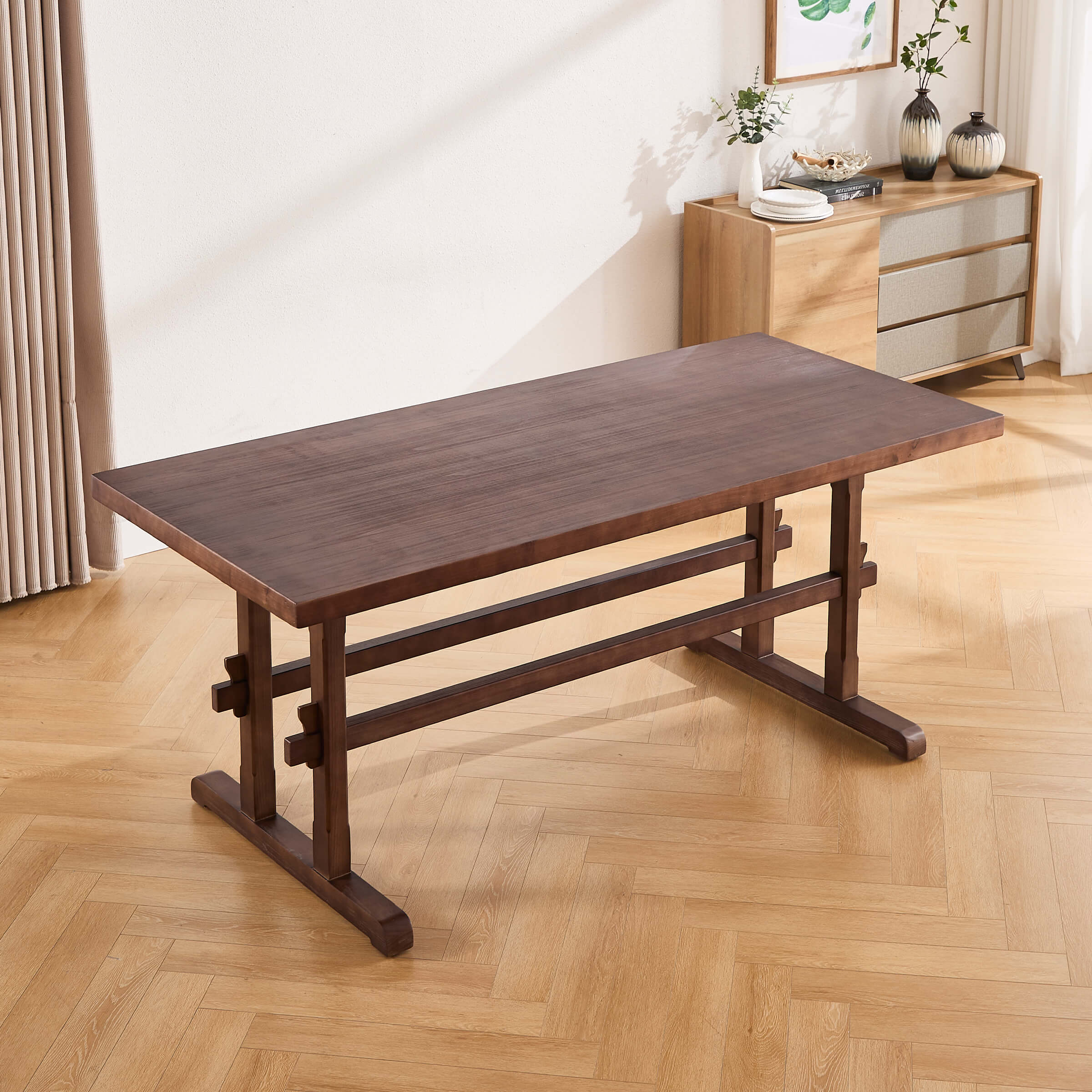 Mid-Century Farmhouse Rectangular Dining Table - 22836DT - Image 23