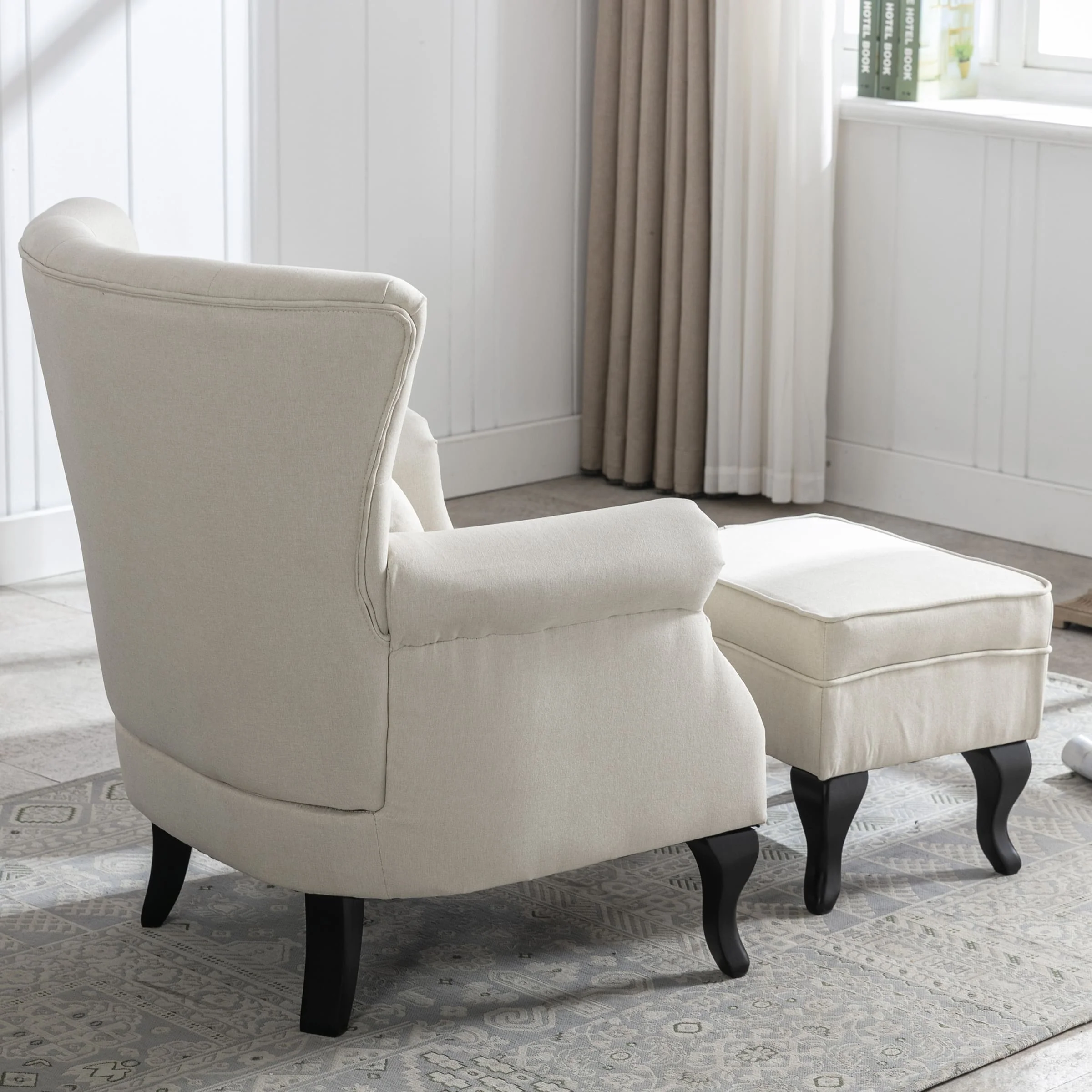 Wingback Tufted Accent Chair - XXX1AC - Image 13